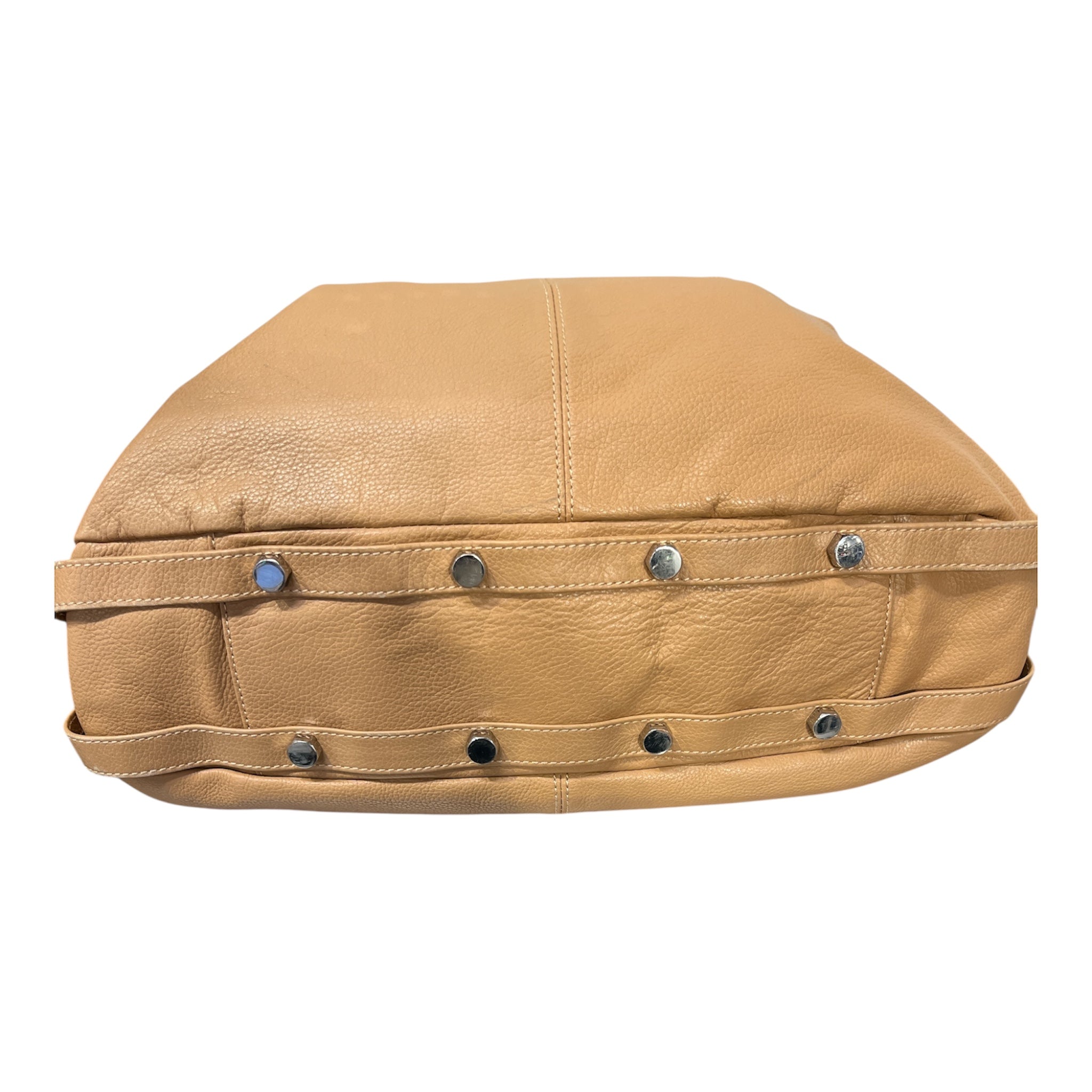 REBECCA MINKOFF/Hand Bag/M/Leather/BEG/ view 3