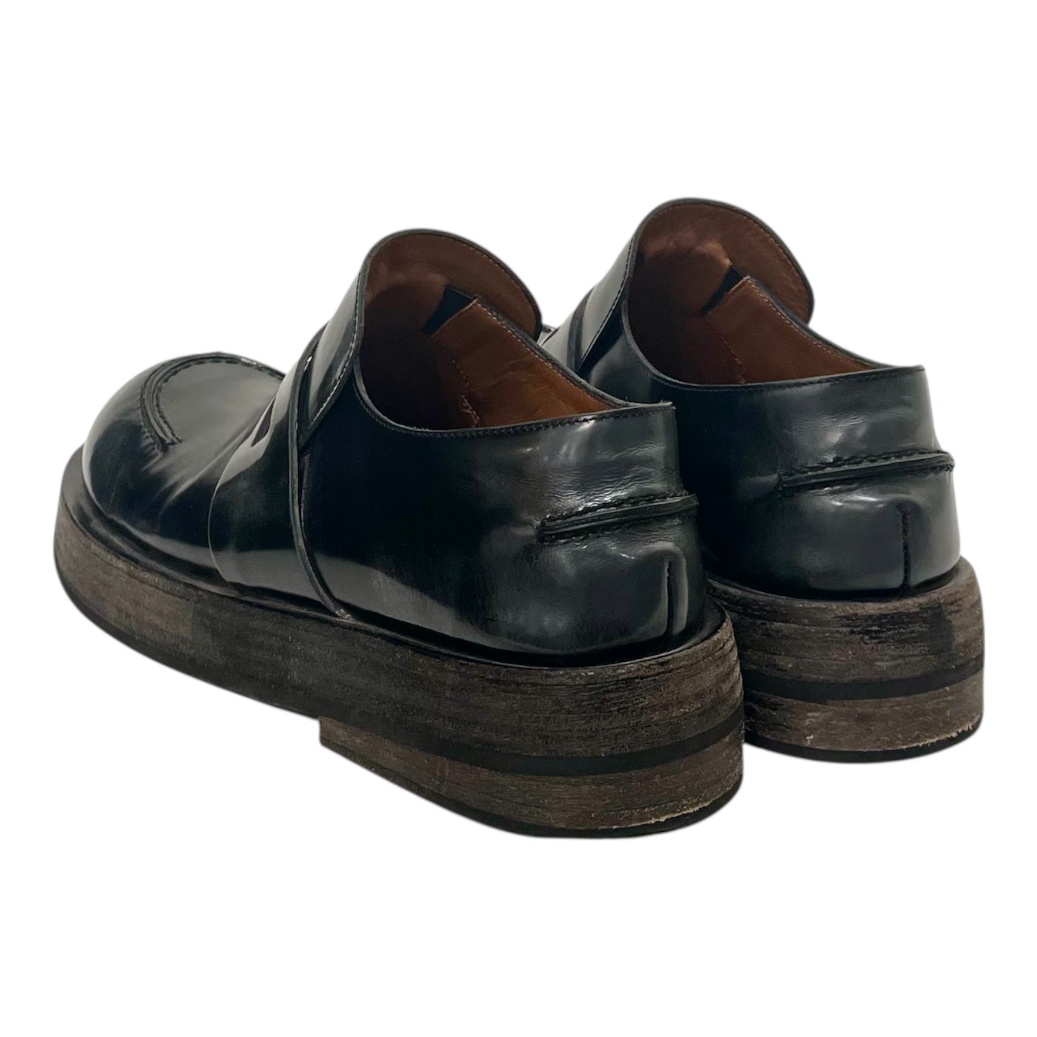Marsell/Loafers/US 6.5/Leather/BLK/chunky toe view 2