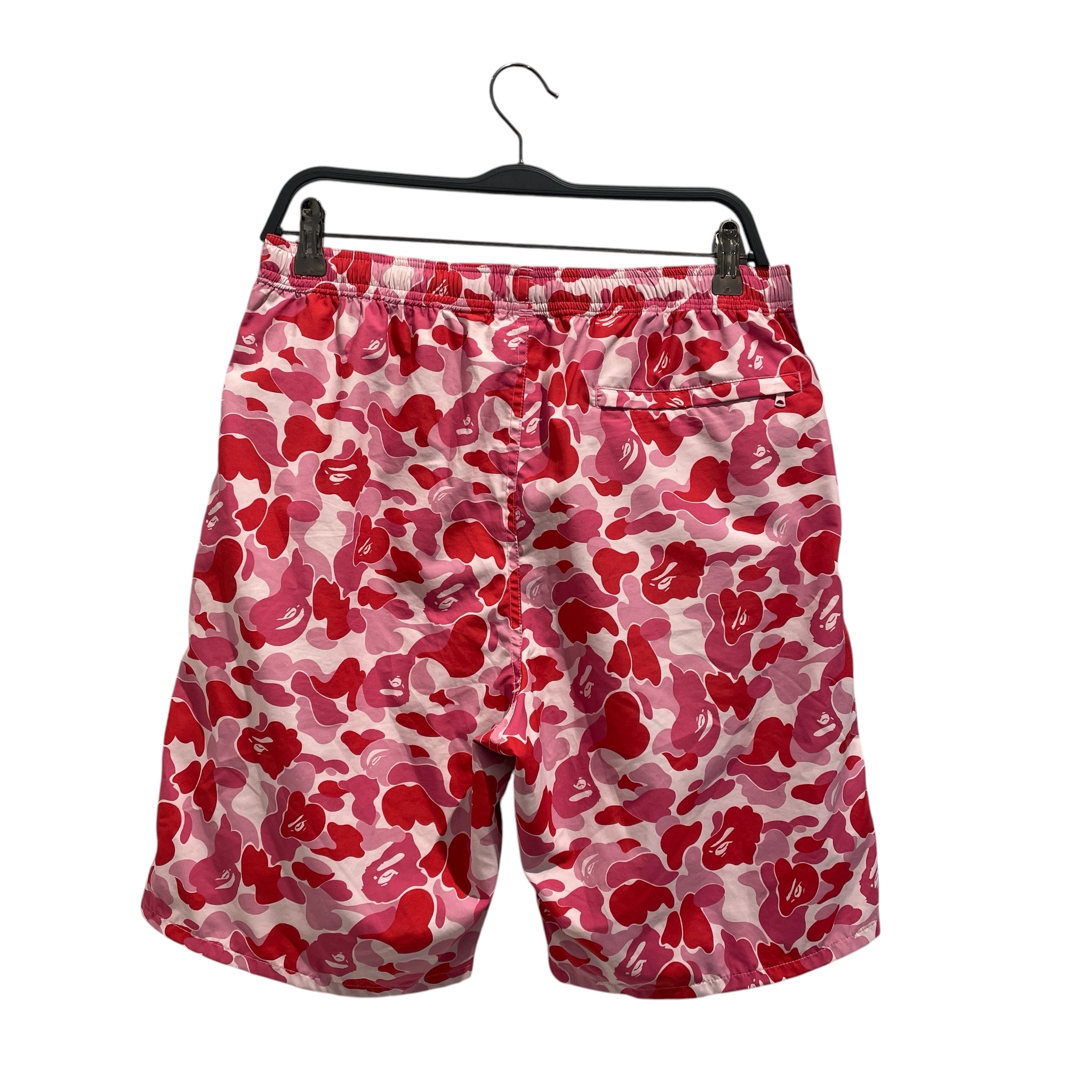 A BATHING APE/Shorts/L/Polyester/PNK/Camouflage/ABC Camo Swim Shorts view 2