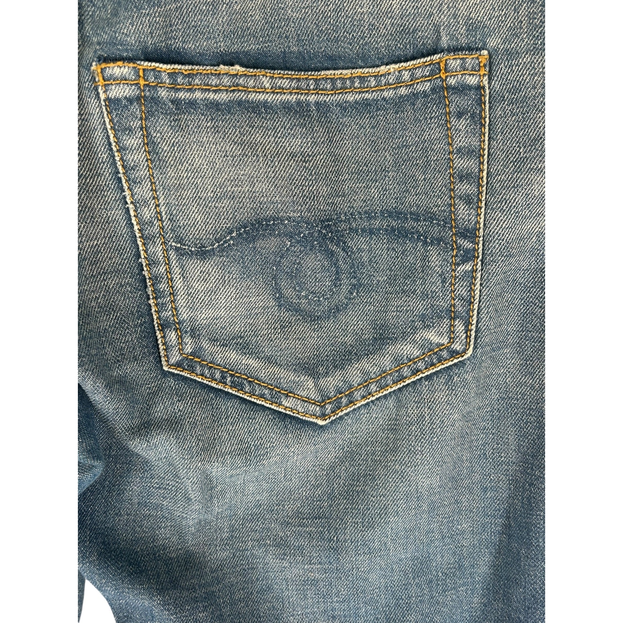 R13/Skinny Pants/29/Denim/BLU/DISTRESSED view 3