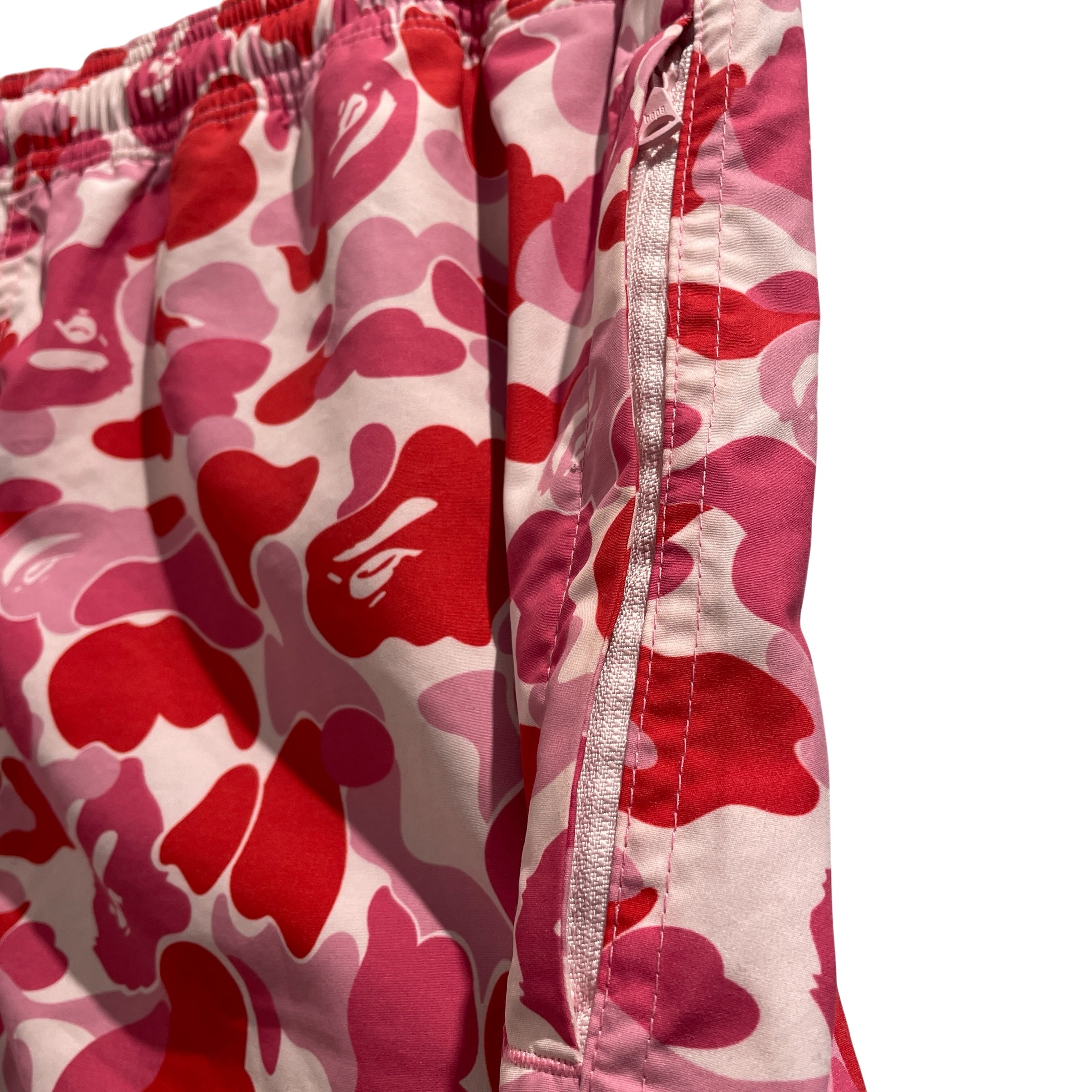 A BATHING APE/Shorts/L/Polyester/PNK/Camouflage/ABC Camo Swim Shorts view 11