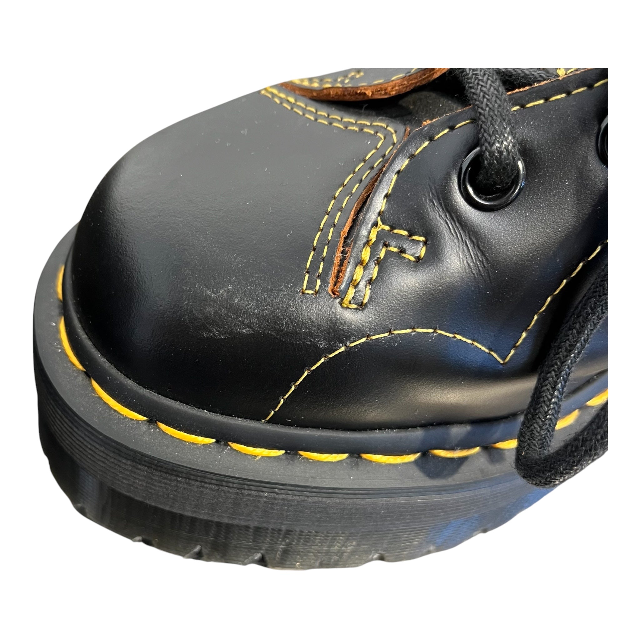 Dr.Martens/Boots/US 6/Leather/BLK/Platform Church Quad view 4