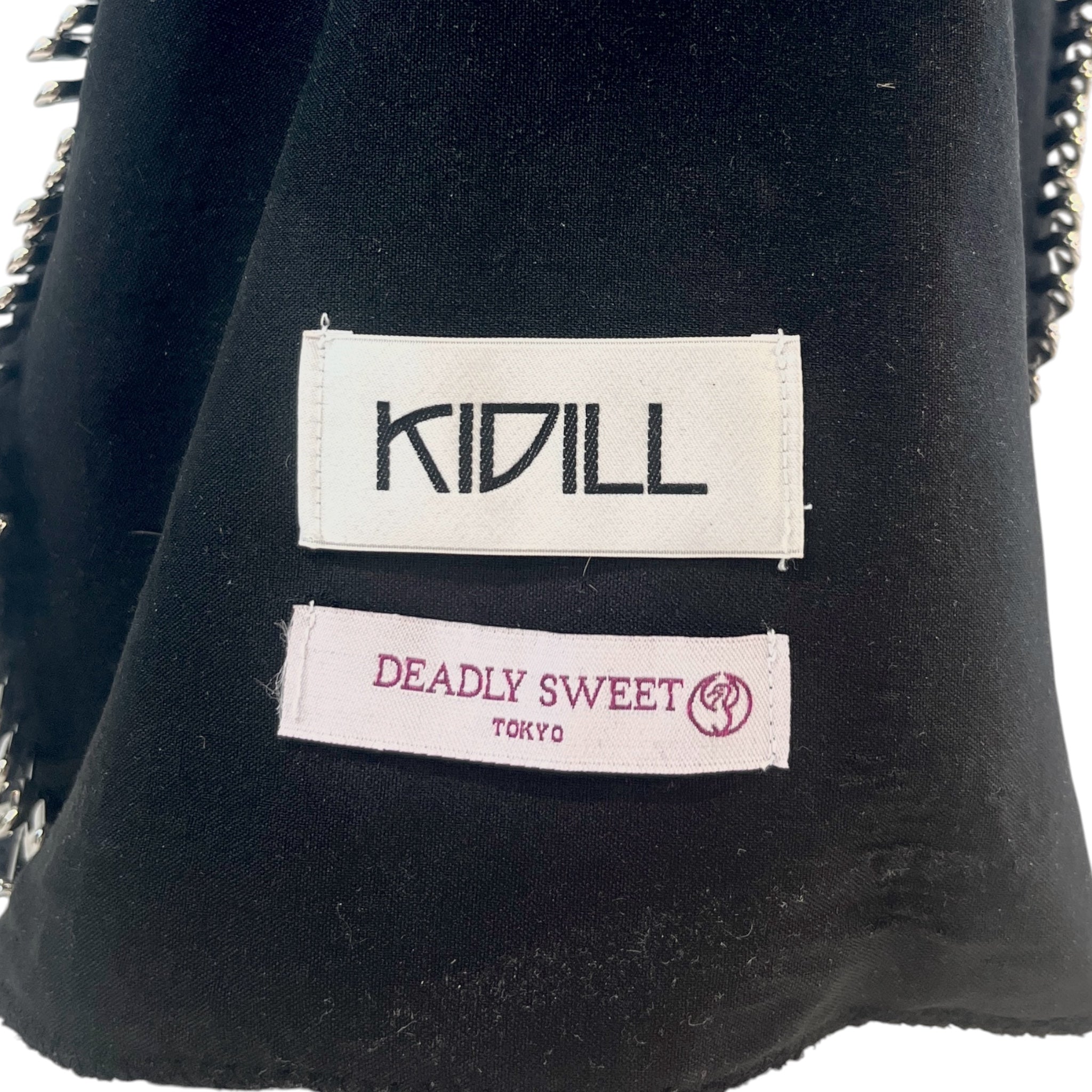 KIDILL/Beanie/All Over Print/Wool/BLK/KIDEVIL MASK view 3