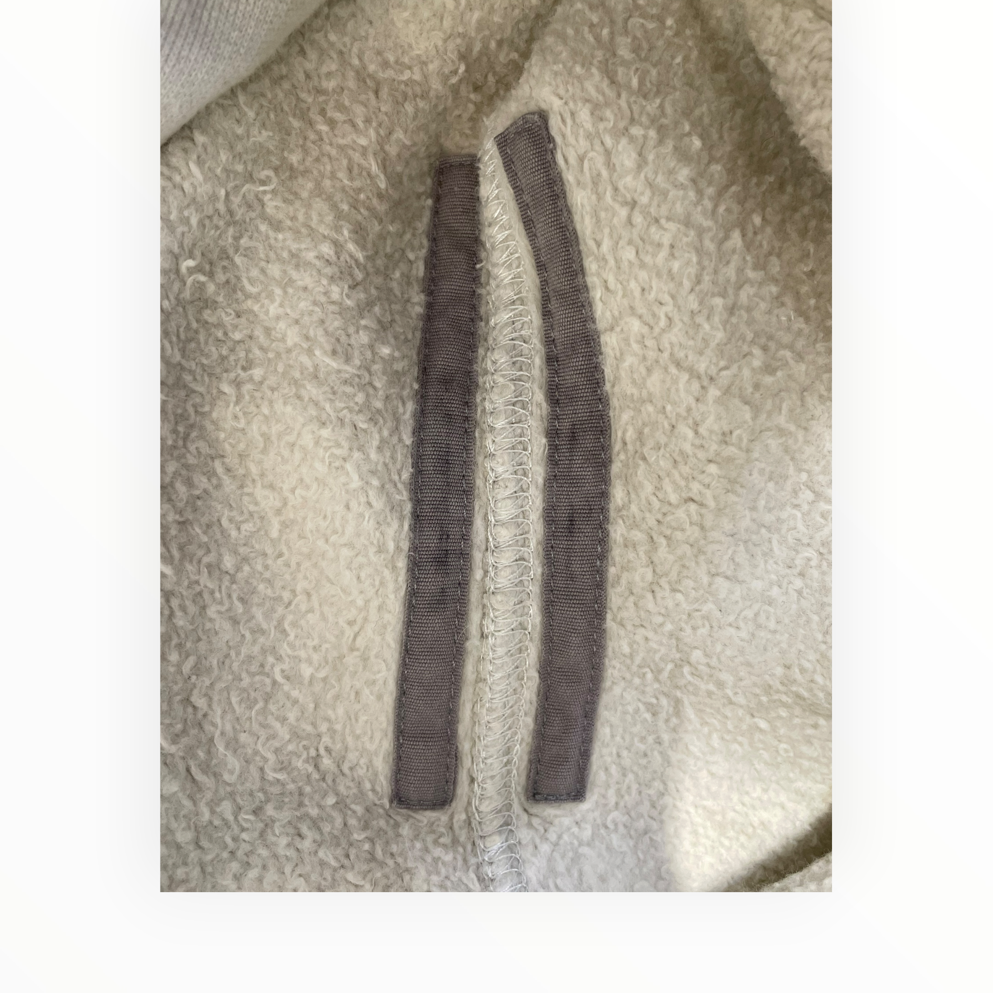 Rick Owens/Hoodie/XS/Cotton/WHT/Long Length/asymmetrical long hoodie view 3