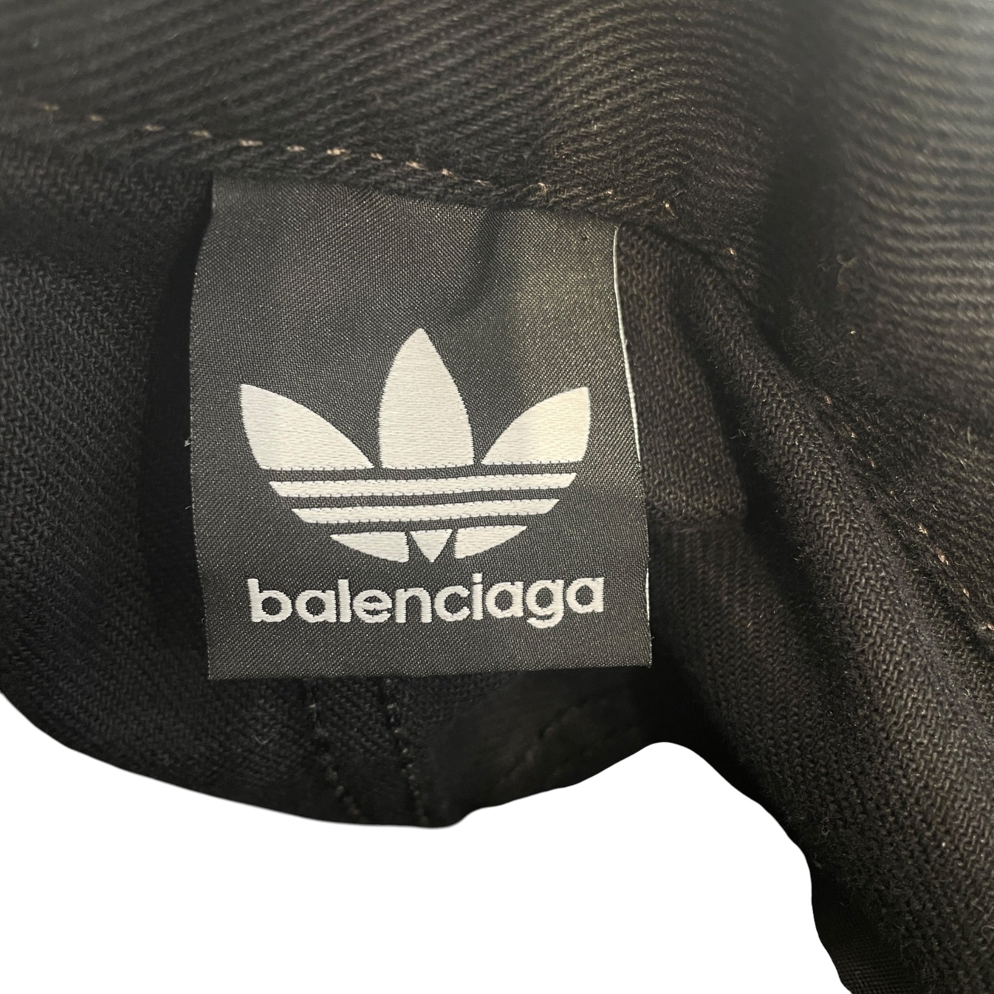 BALENCIAGA/adidas/Pants/L/Cotton/BLK/3 stripe denim baggy view 3