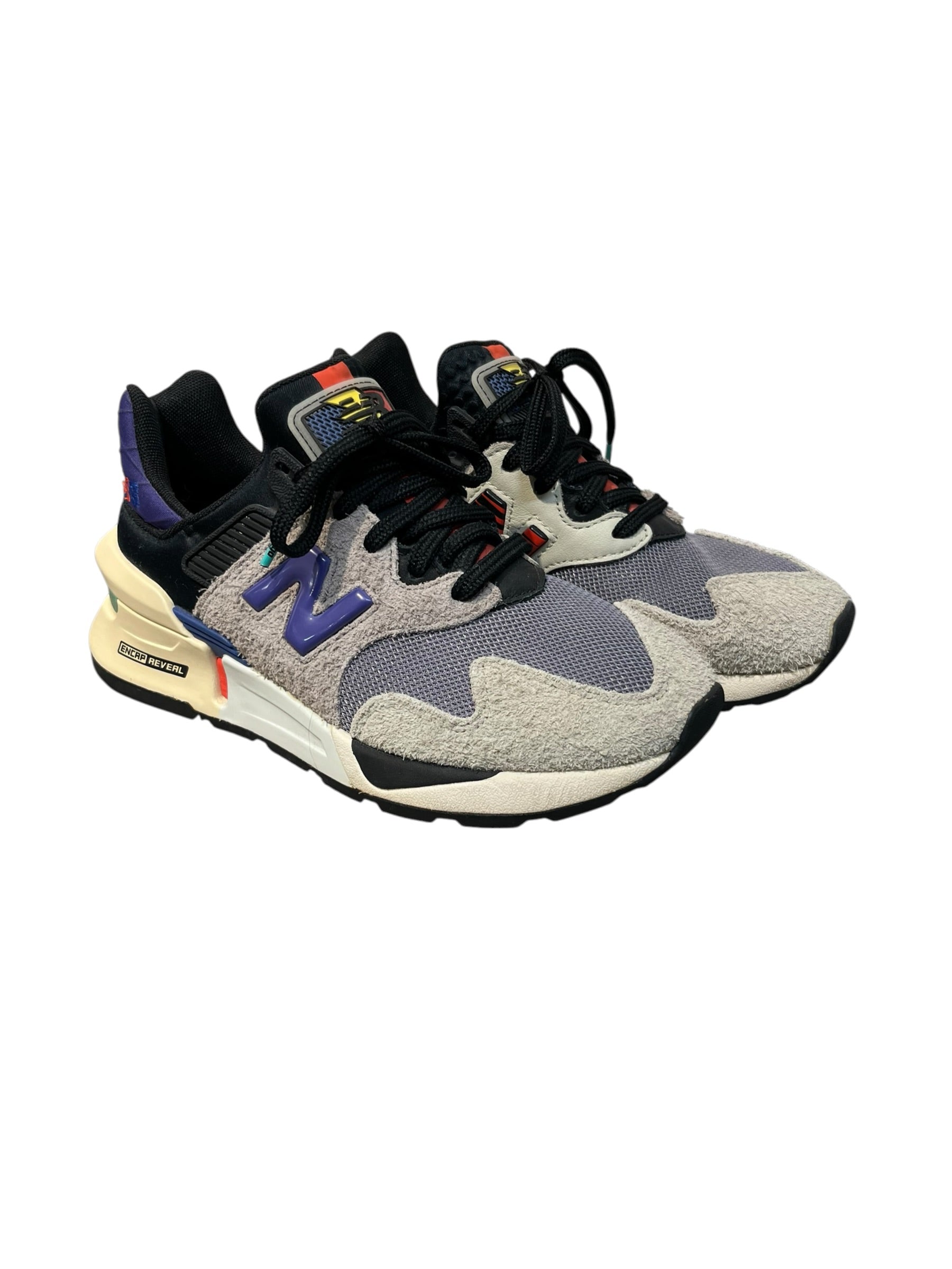 NEW BALANCE/BODEGA/Low-Sneakers/US 6.5/Cotton/MLT/9975, PRPL 'N' view 1