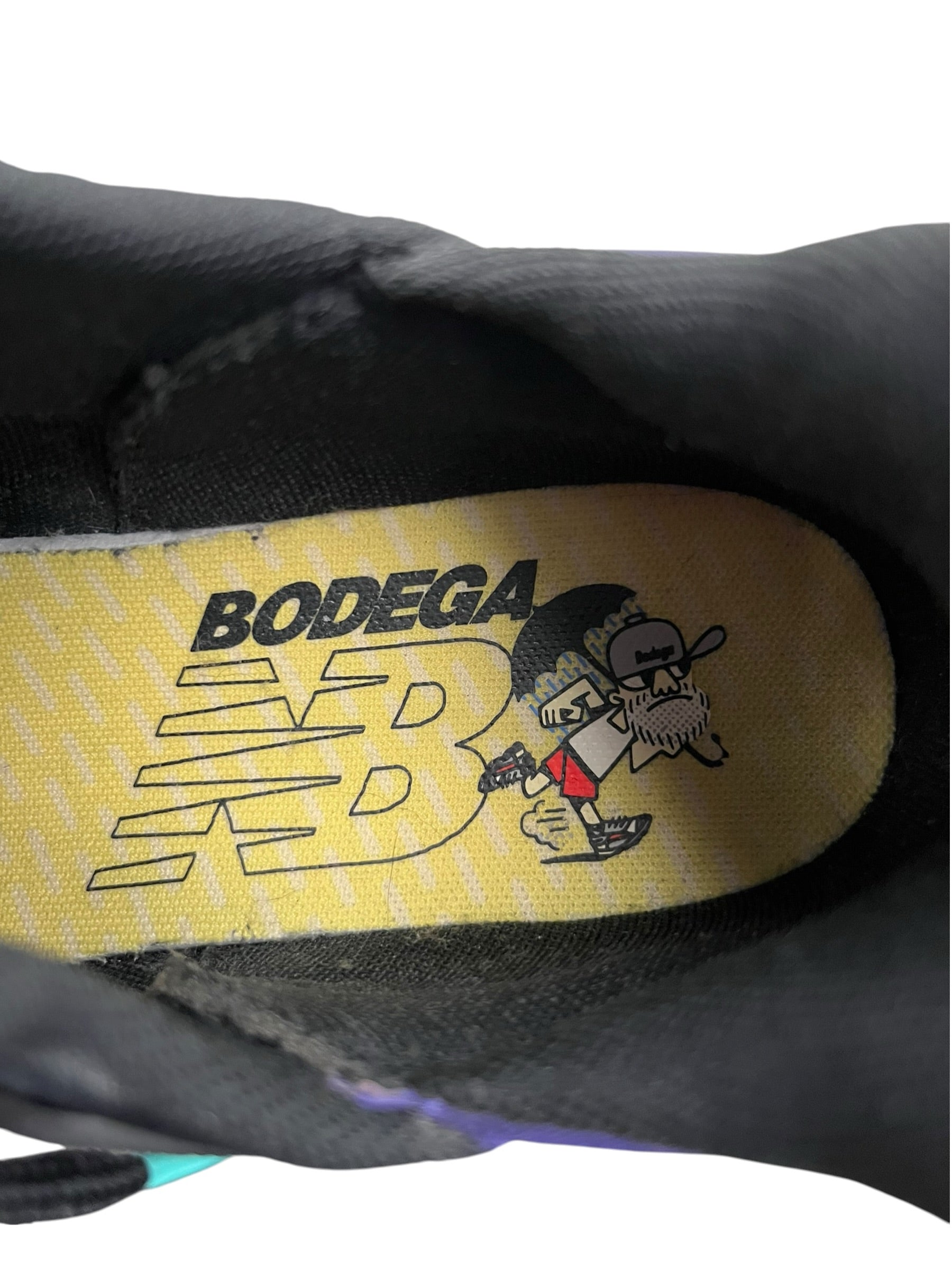 NEW BALANCE/BODEGA/Low-Sneakers/US 6.5/Cotton/MLT/9975, PRPL 'N' view 3