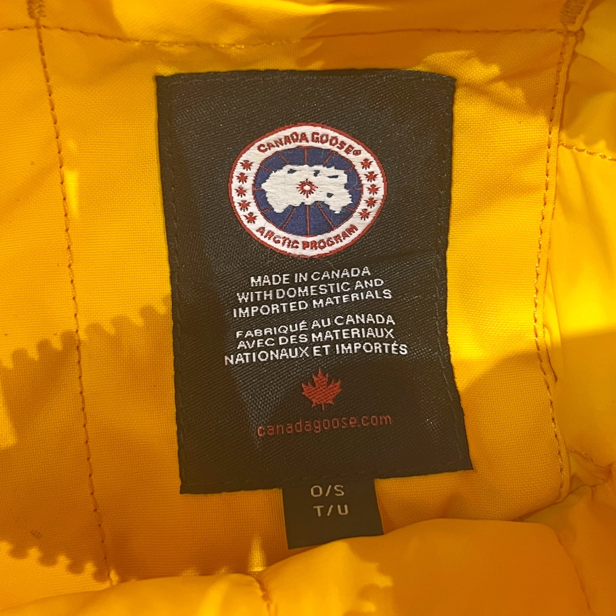 CANADA GOOSE/Fanny Pack/Nylon/YEL/ENDURALUXE view 3