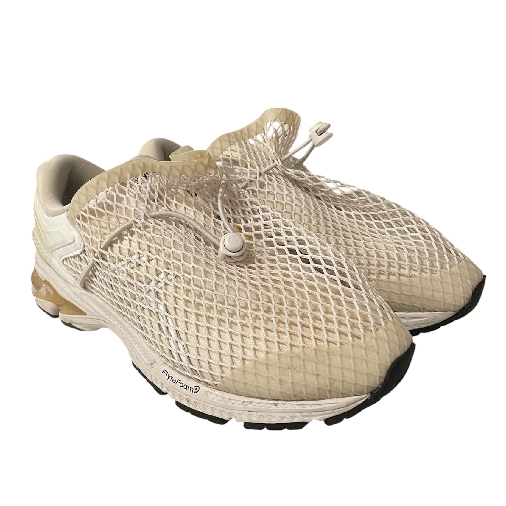 ASICS/Vivienne Westwood/Low-Sneakers/US 9.5/CRM/netted front view 1