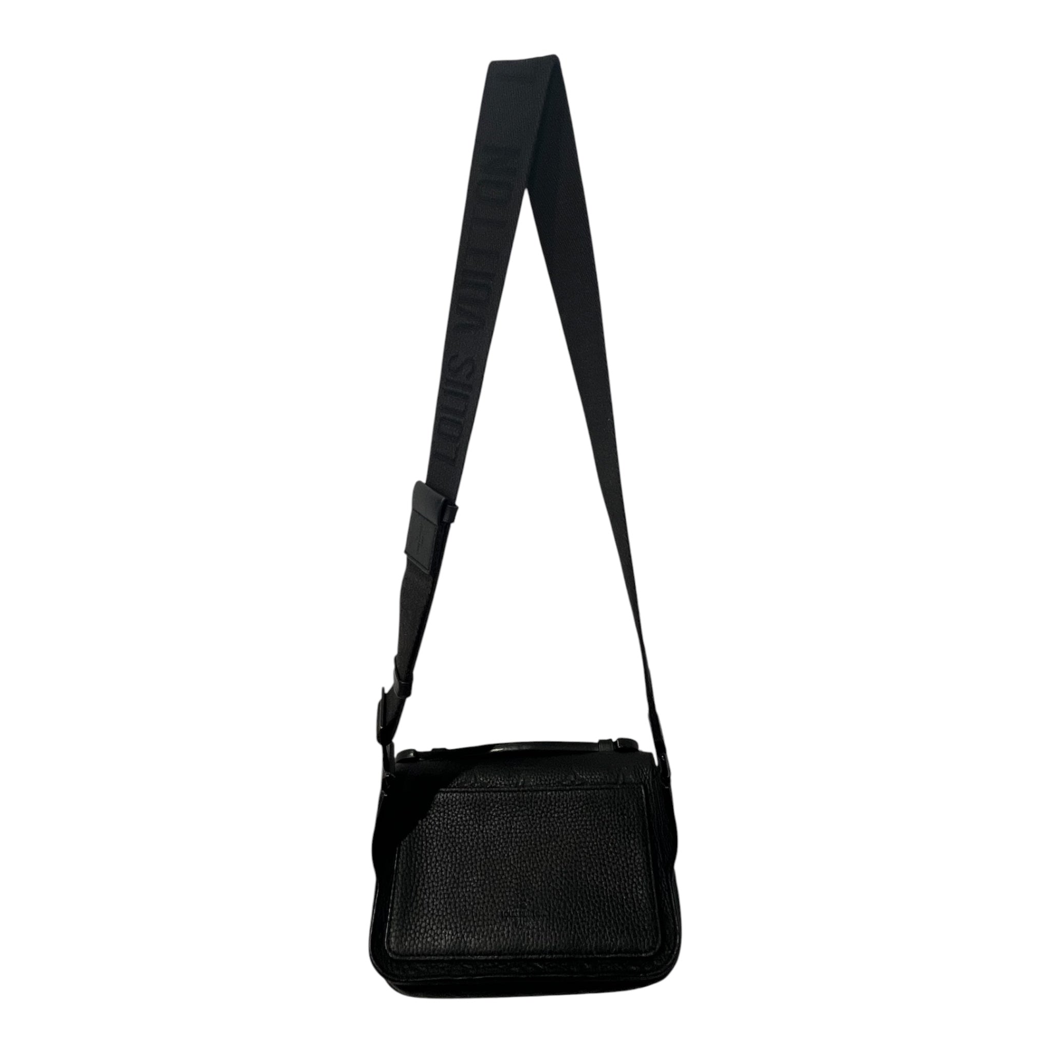 LOUIS VUITTON/Cross Body Bag/Monogram/Leather/BLK/TAURILLON S LOCK VIRGIL ABLOH view 2