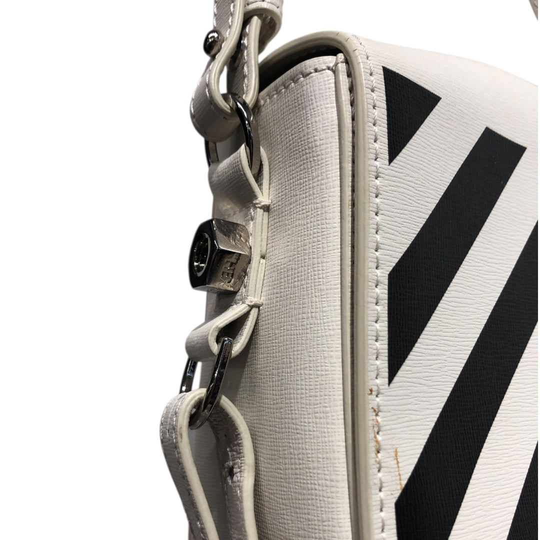 OFF-WHITE/Cross Body Bag/WHT/WHITE BLACK W/ PINK STRAP view 5