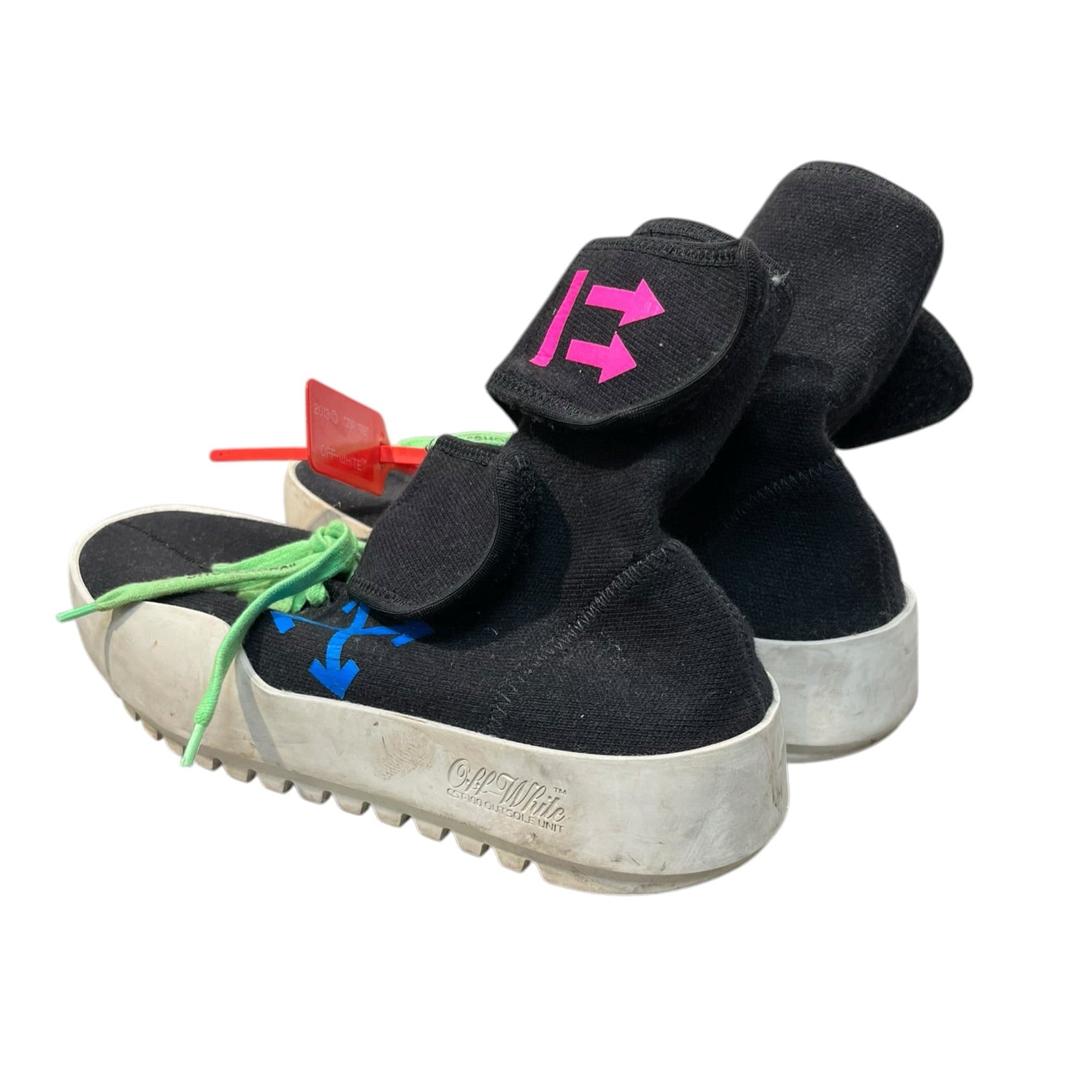 OFF-WHITE/Shoes/EU 38/BLK/MOTO WRAP view 2