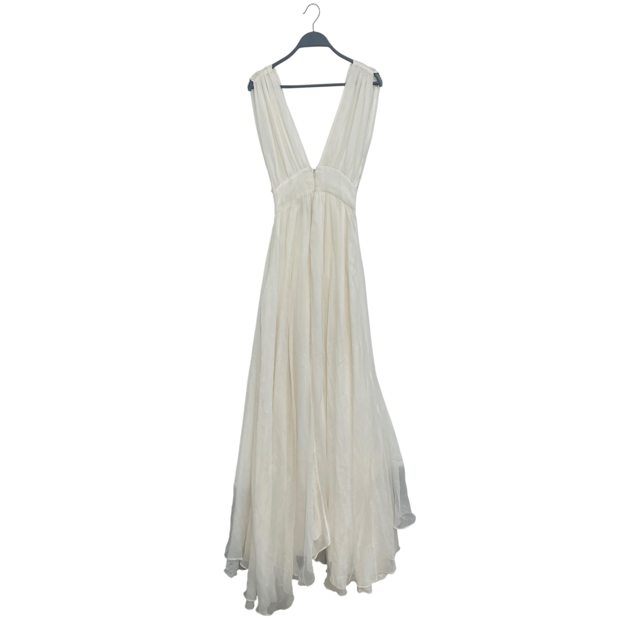 Lurelly /SL Dress/XS/Cotton/CRM/Thin Gaus Double Strap Long view 2