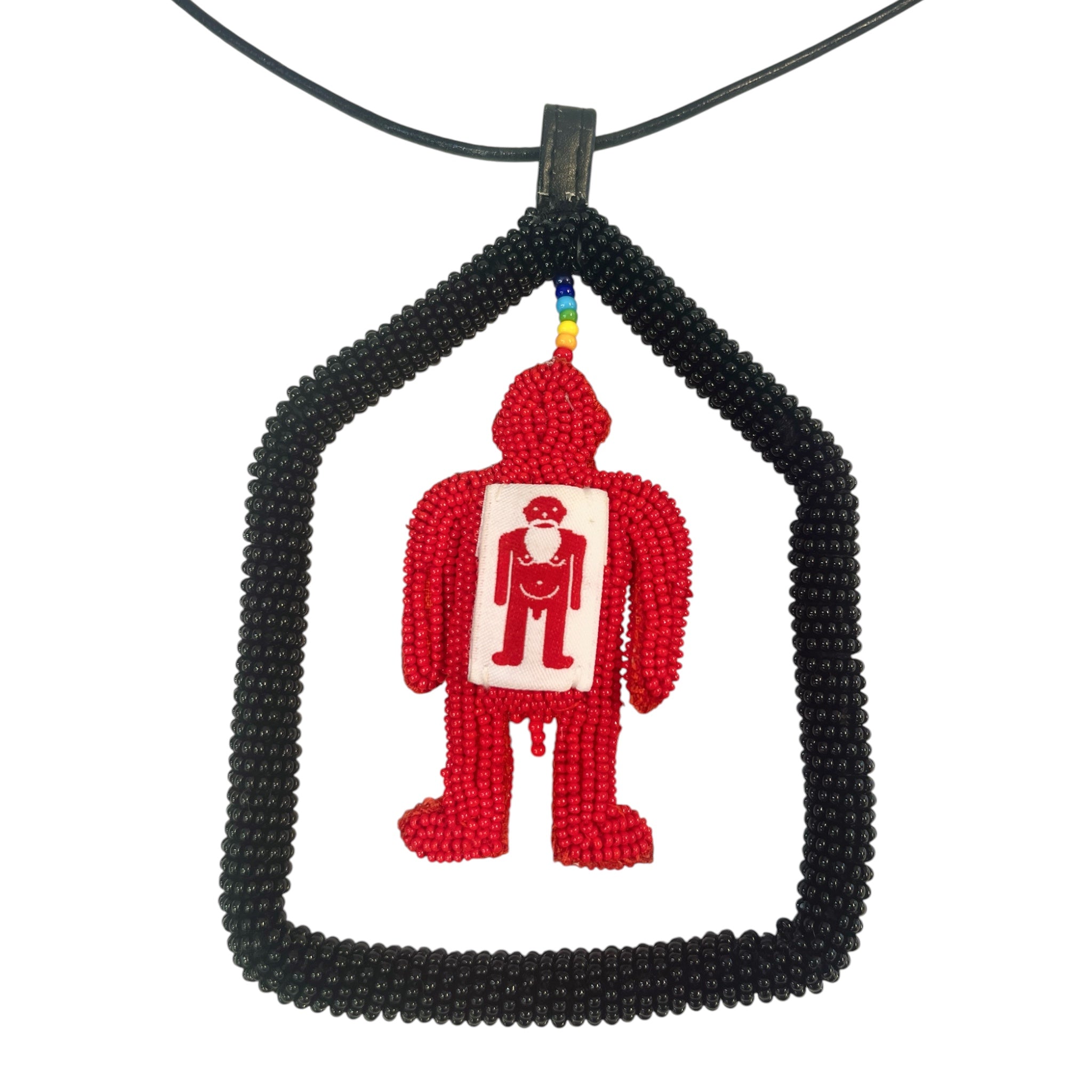 Walter Van Beirendonck/Accessories/MLT/BEADED MANGER WALTER view 3