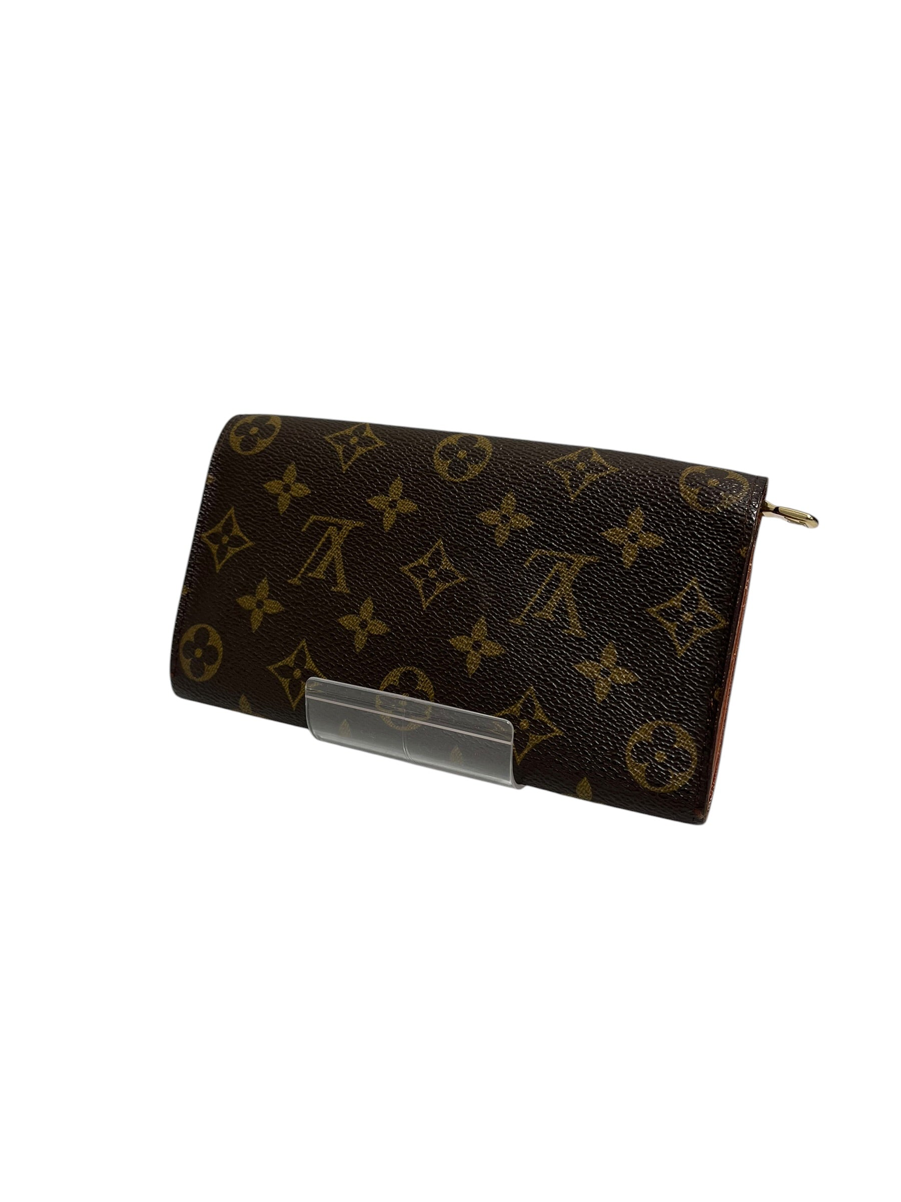 LOUIS VUITTON/Long Wallet/Leather/BRW/L's/ view 2