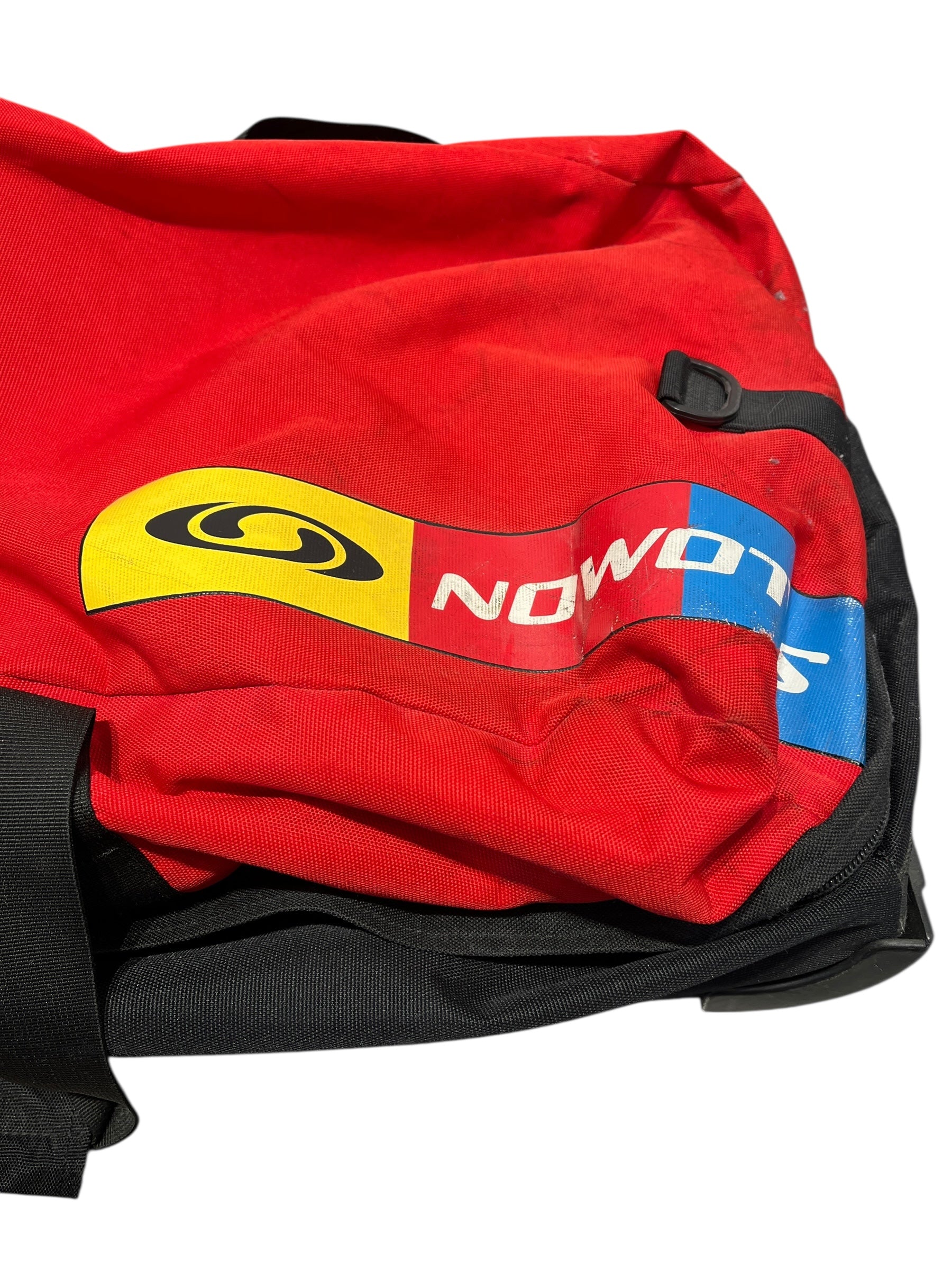 salomon/Luggage/Nylon/RED/WHEELED DUFFLE BAG view 4