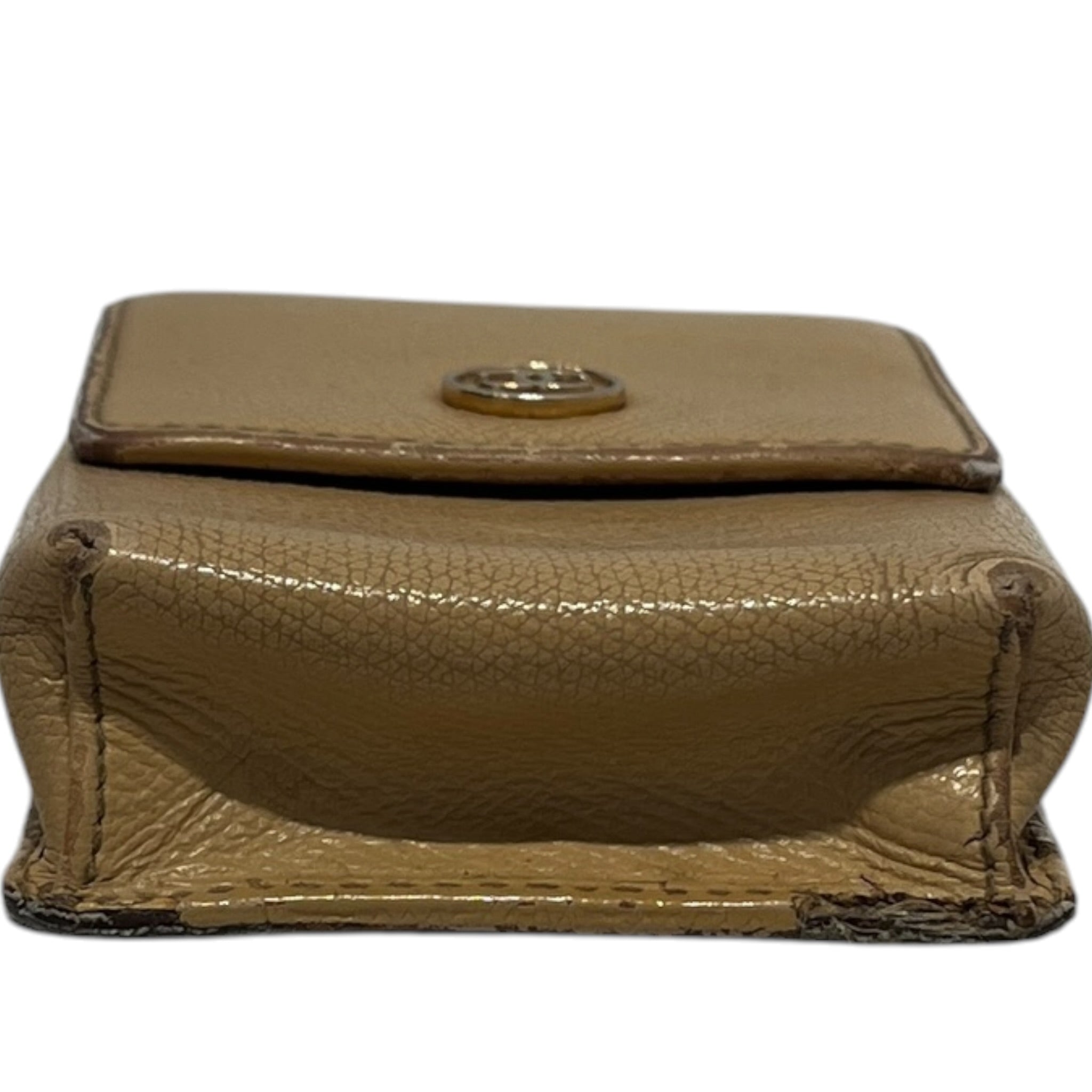 CHANEL/Cigarette Case/Leather/BEG/L's/BEIGE CIGARETTE CASE GOLD LOGO view 3