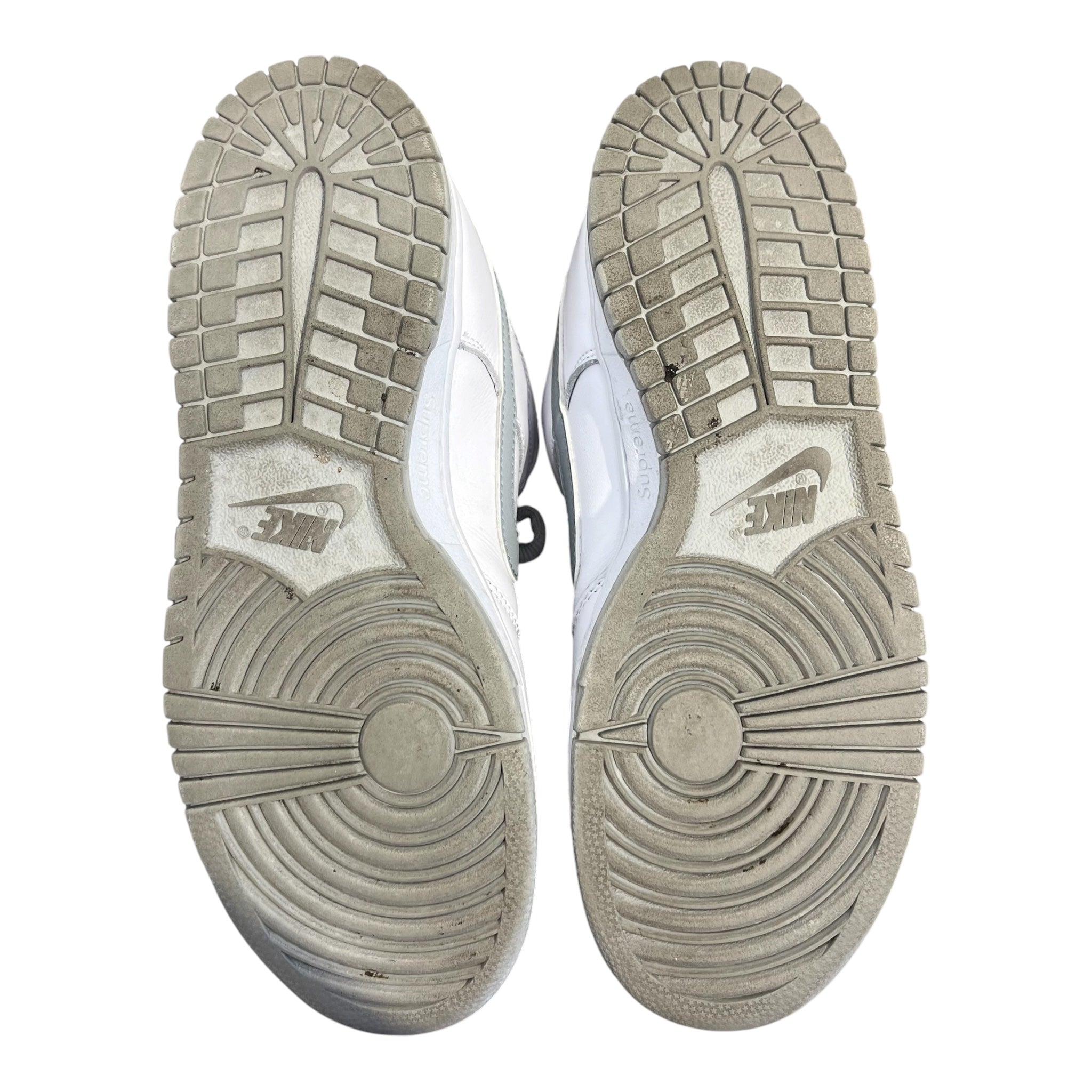 Supreme/NIKE/Low-Sneakers/US 8/Leather/WHT/supreme 94 white dunks view 4
