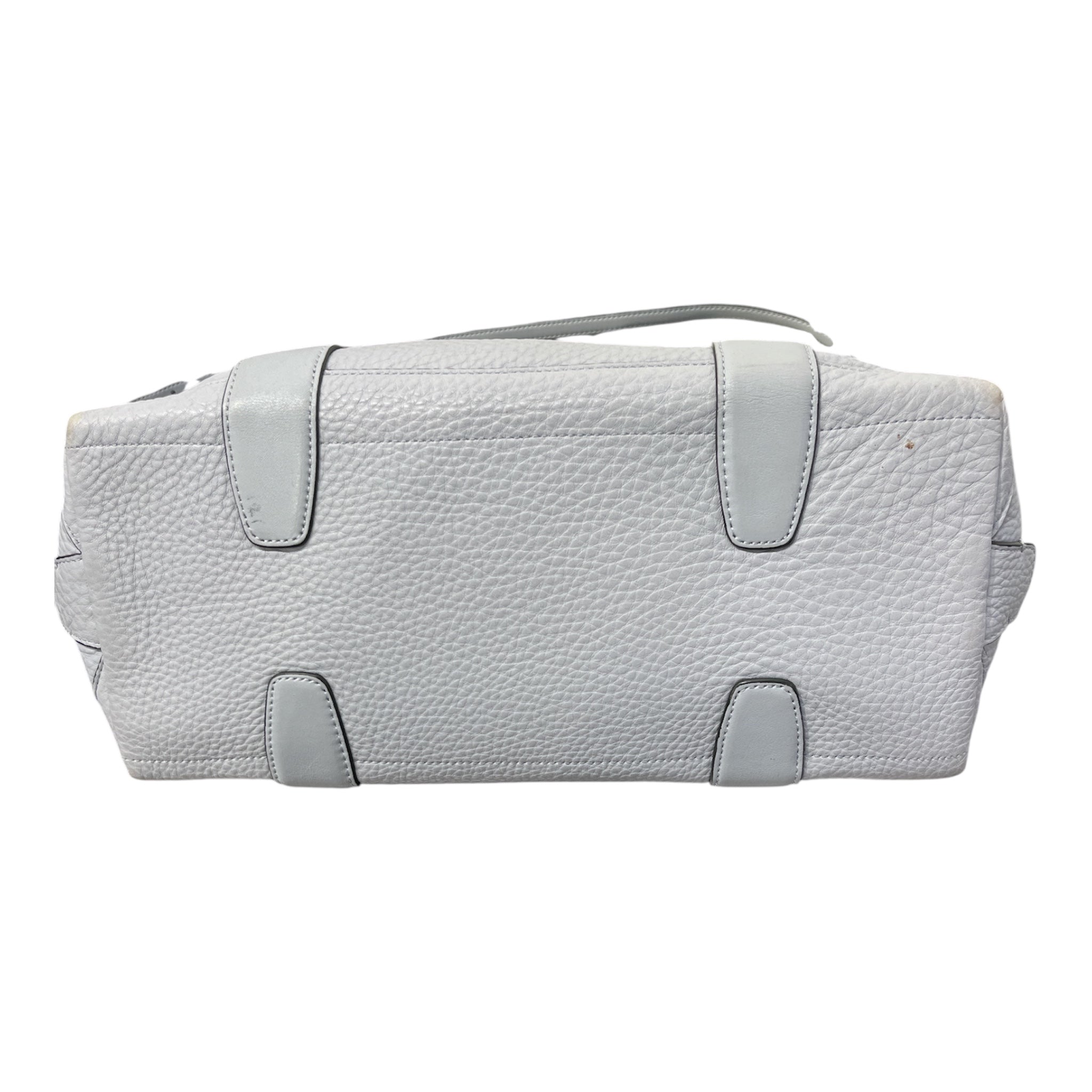 COACH/Hand Bag/Leather/GRY/SILVER DETAIL view 3