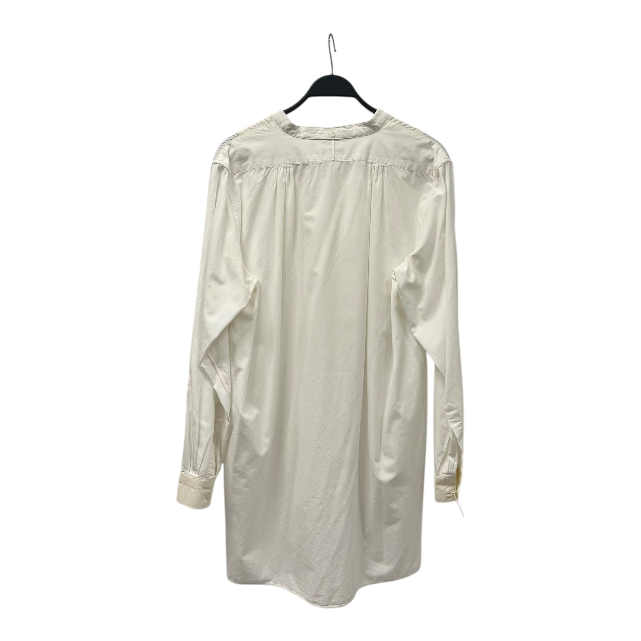 BODE/LS Shirt/XL/Cotton/WHT/black stitch logo view 2