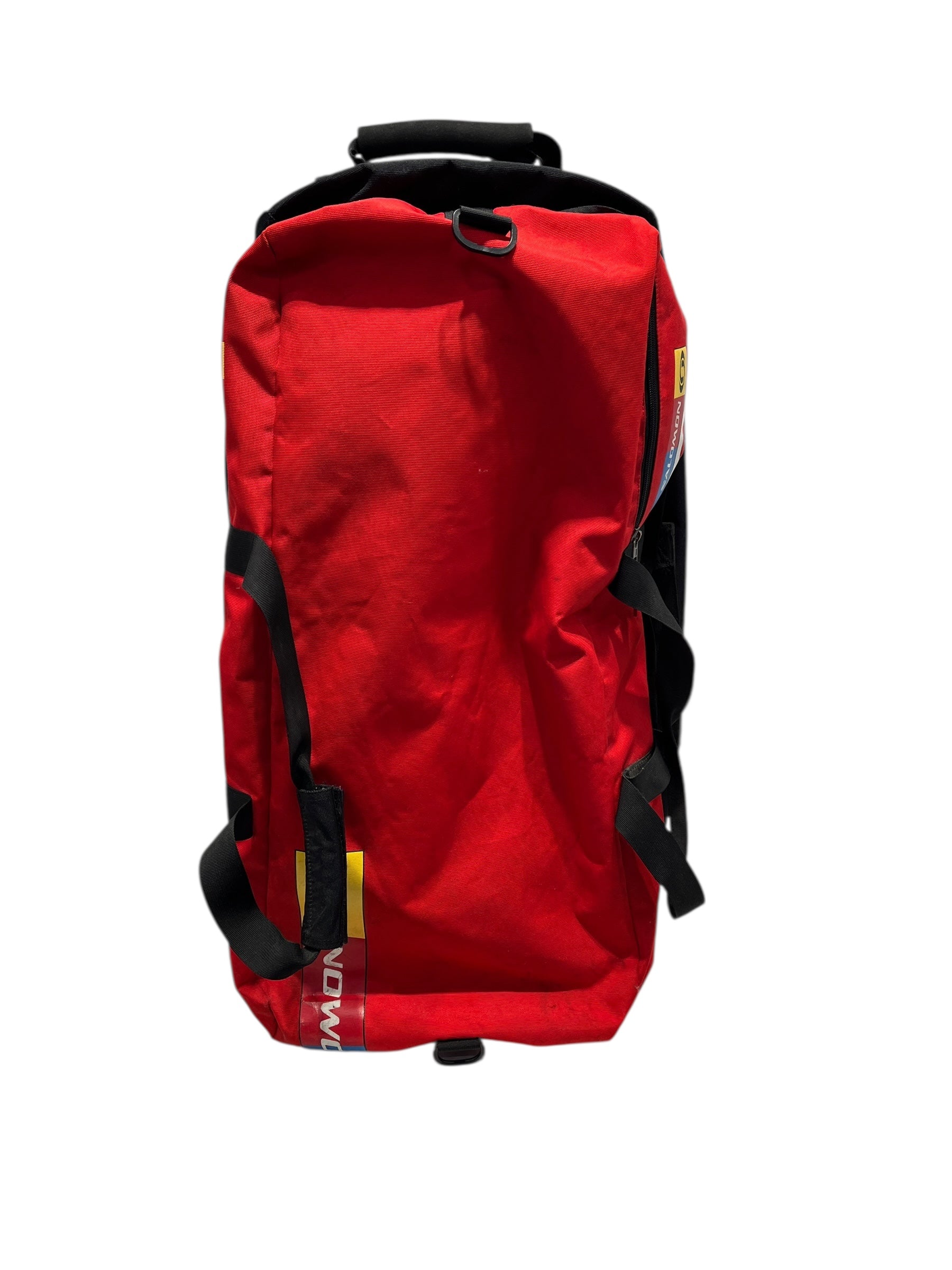 salomon/Luggage/Nylon/RED/WHEELED DUFFLE BAG view 1