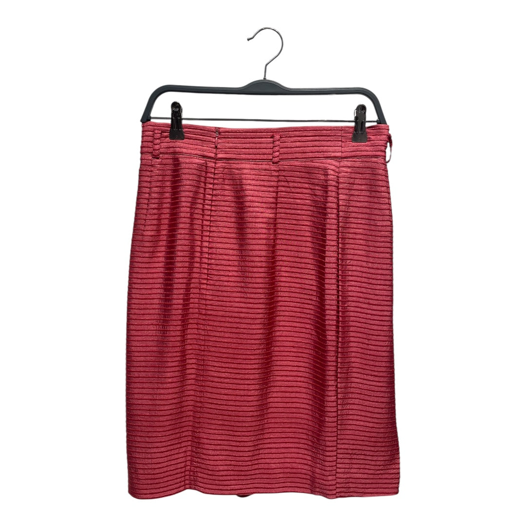 AKRIS punto/Skirt/8/Stripe/Cotton/RED/ view 2