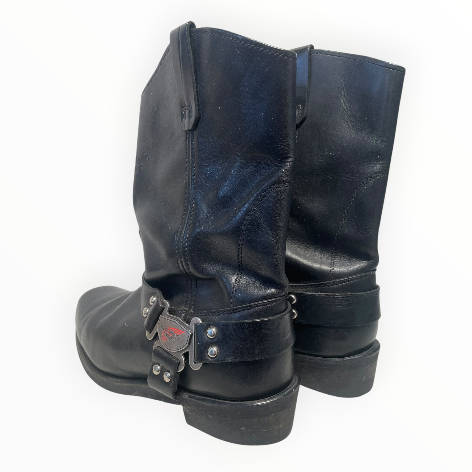 RED WING/Boots/US 12/Leather/BLK/HARNESS BOOT view 2
