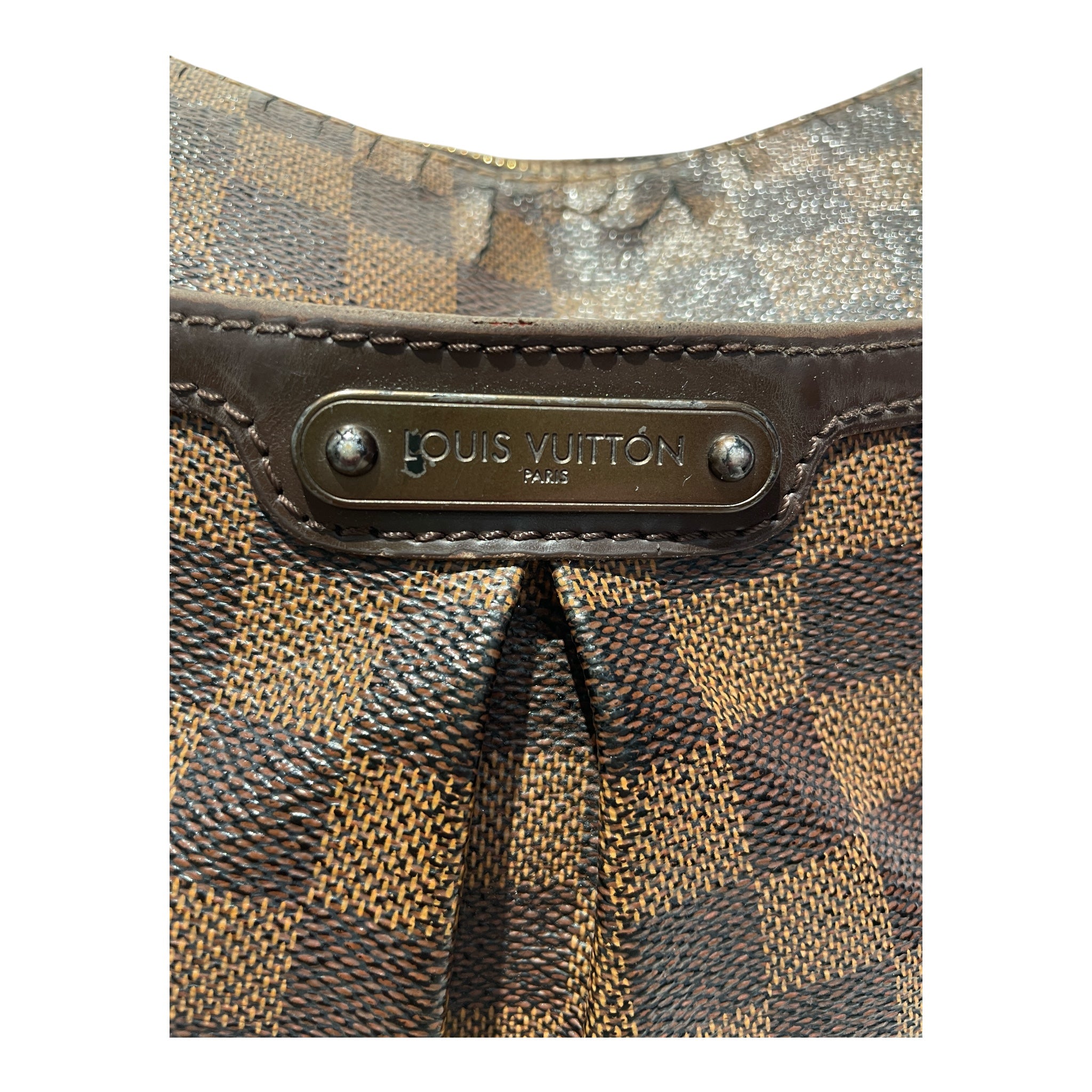 LOUIS VUITTON/Bag/Leather/BRW/DAMIER EBENE BLOOMSBURY view 3
