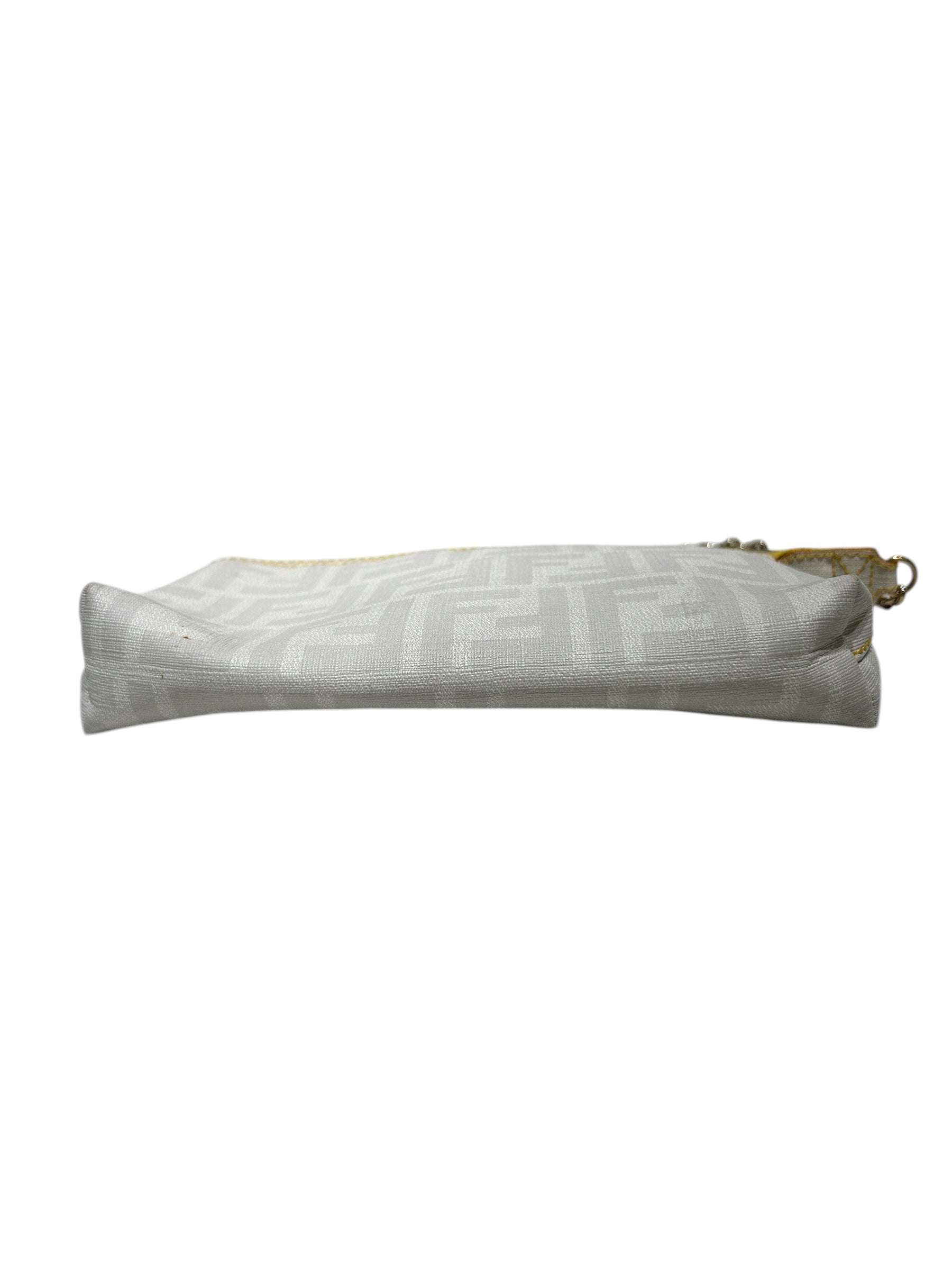 FENDI/Pouch/Monogram/Leather/WHT/ZUCCA CHAIN view 3