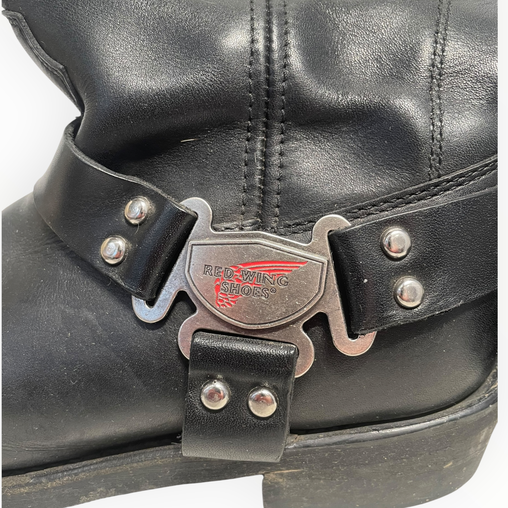 RED WING/Boots/US 12/Leather/BLK/HARNESS BOOT view 5