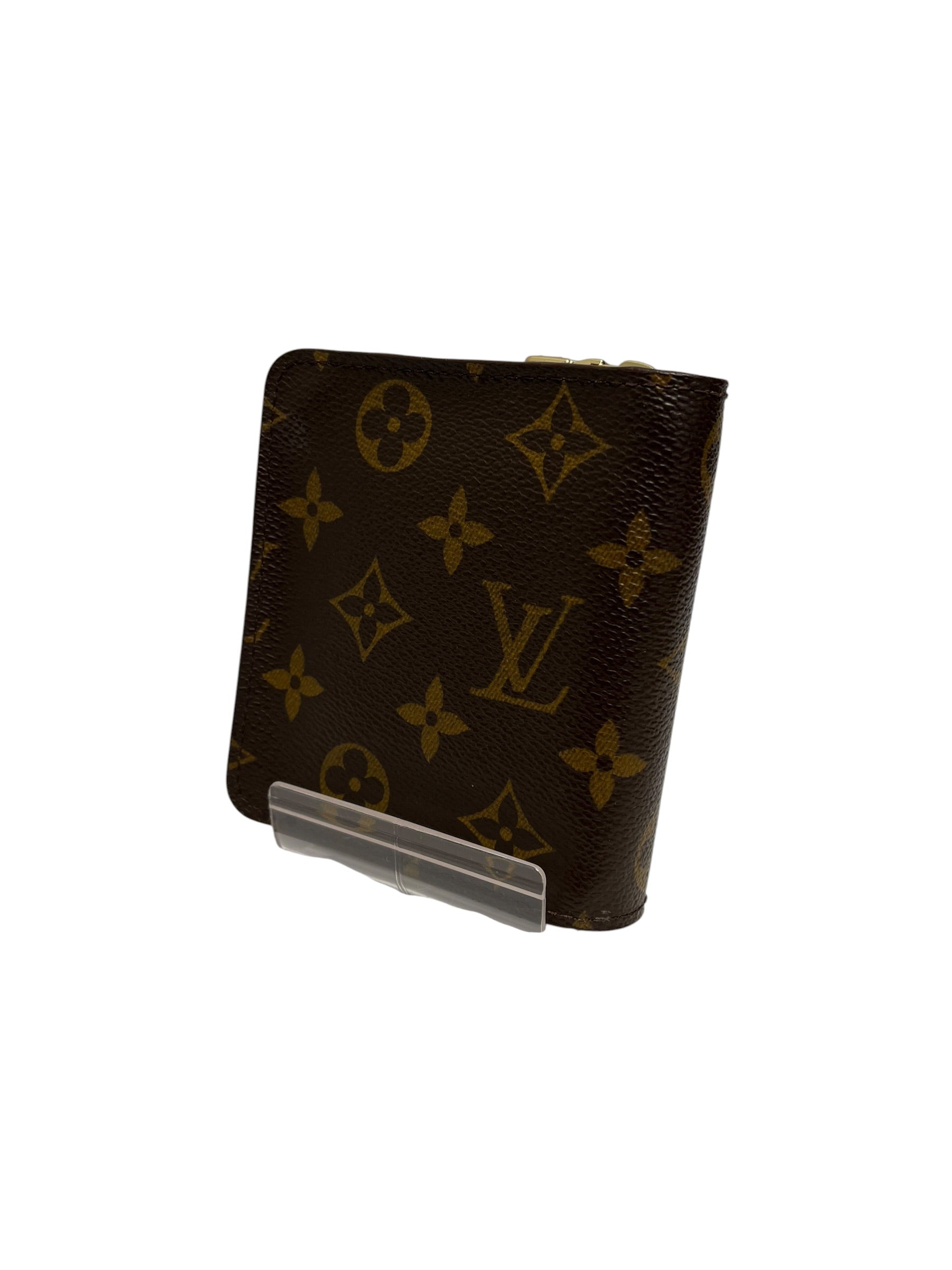 LOUIS VUITTON/Trifold Wallet/Leather/BRW/L's/ view 2
