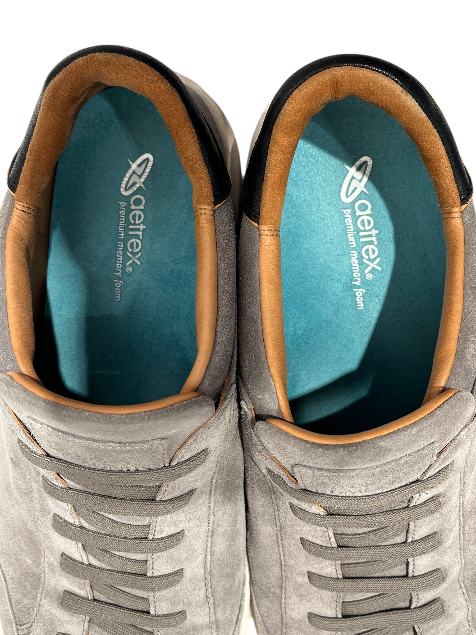 Allen Edmonds/Low-Sneakers/US 12/Suede/GRY/OLIVER SLIP ON view 3