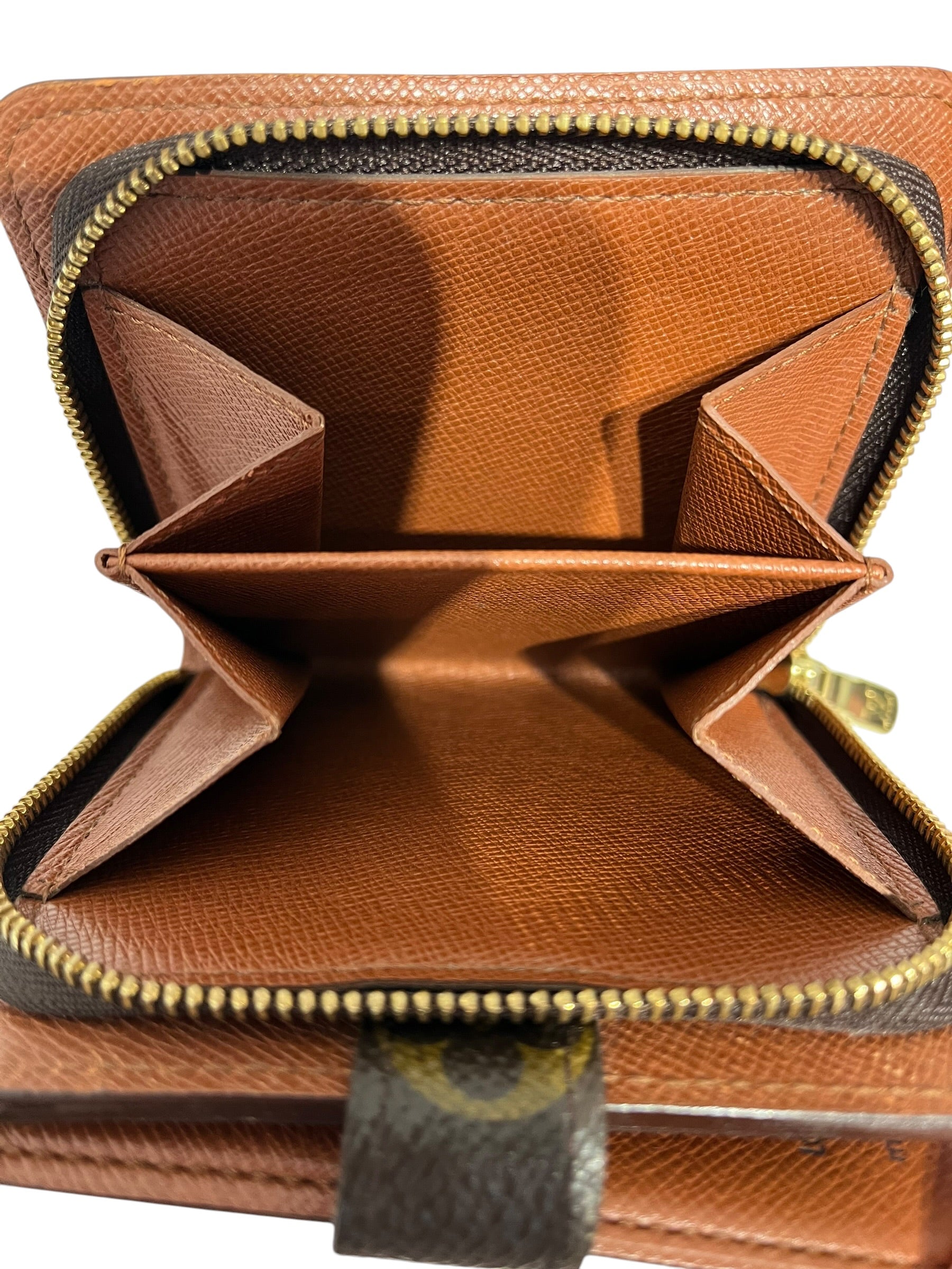 LOUIS VUITTON/Trifold Wallet/Leather/BRW/L's/ view 3