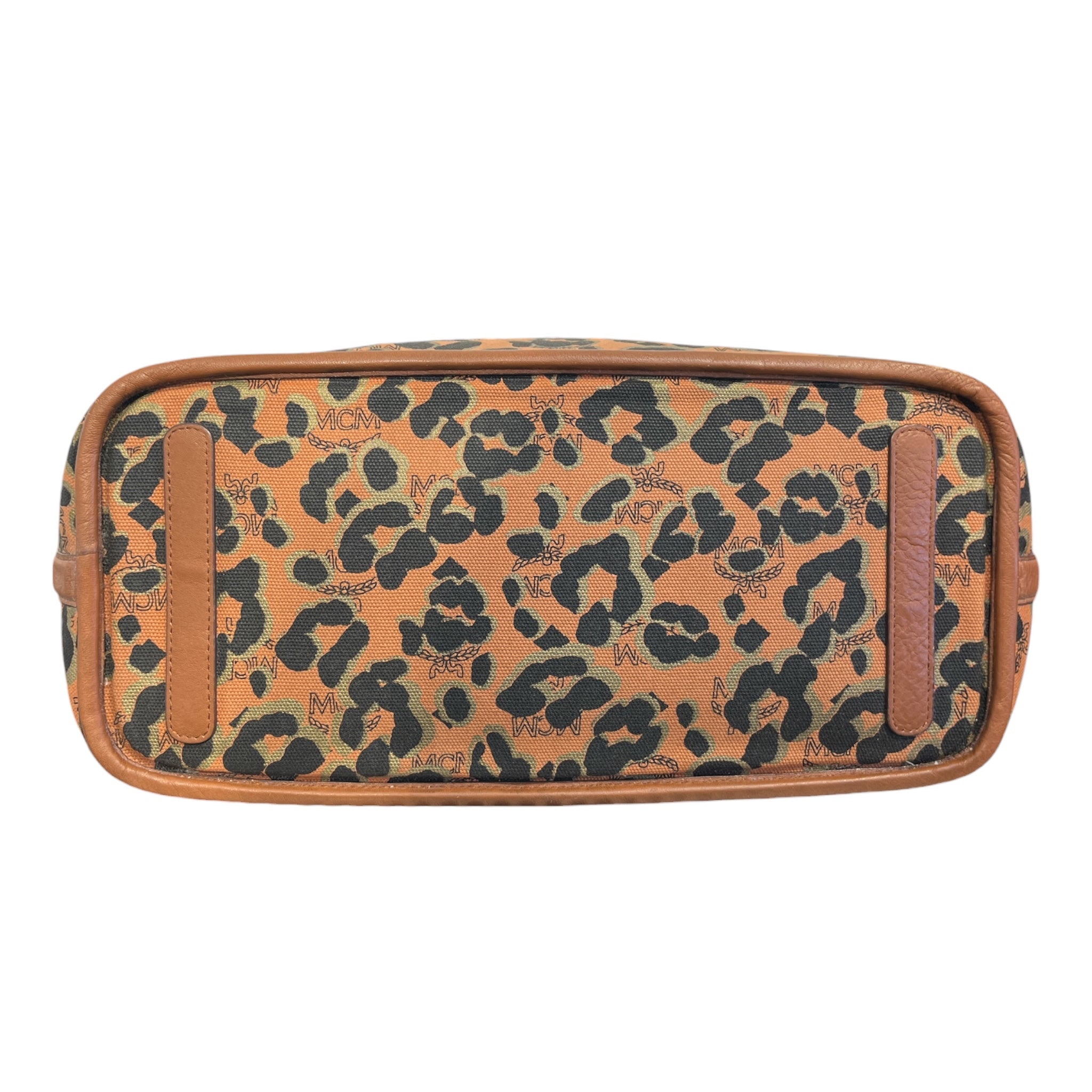 MCM/Tote Bag/All Over Print/MLT/leopard print view 3