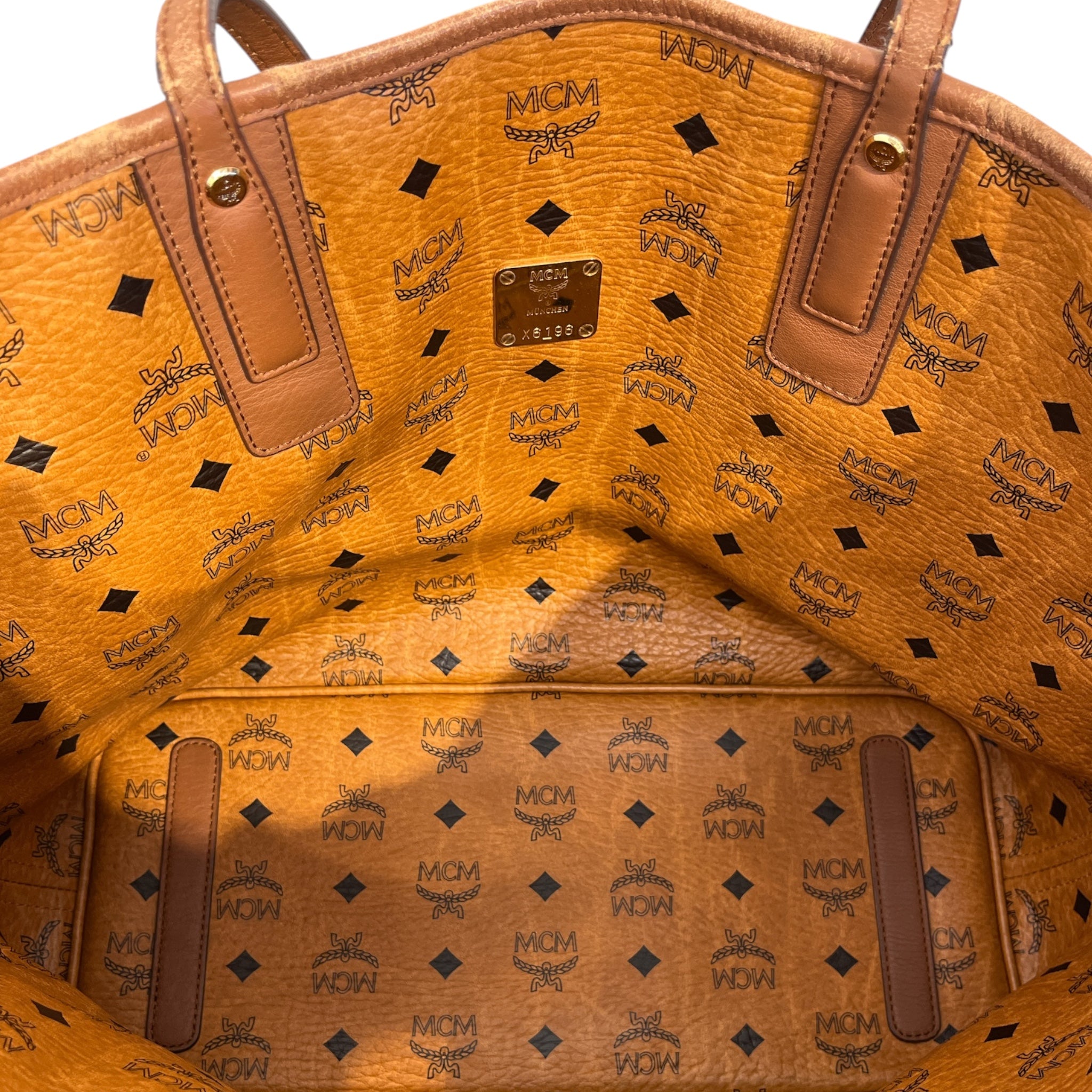 MCM/Tote Bag/All Over Print/MLT/leopard print view 4