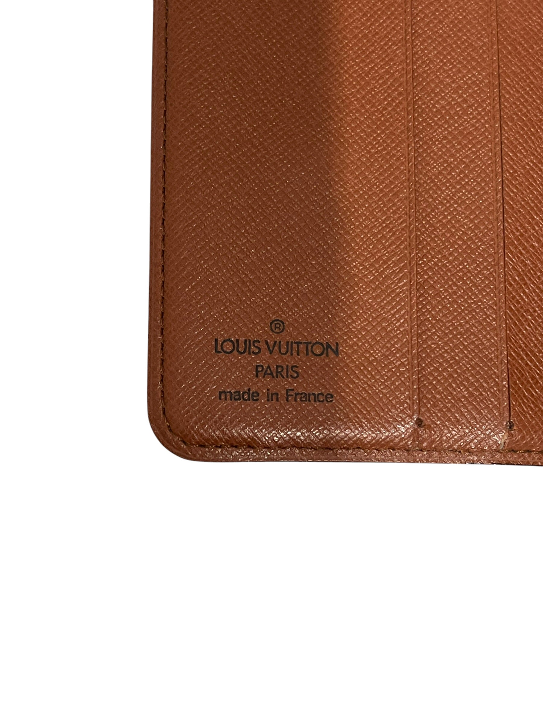 LOUIS VUITTON/Trifold Wallet/Leather/BRW/L's/ view 5