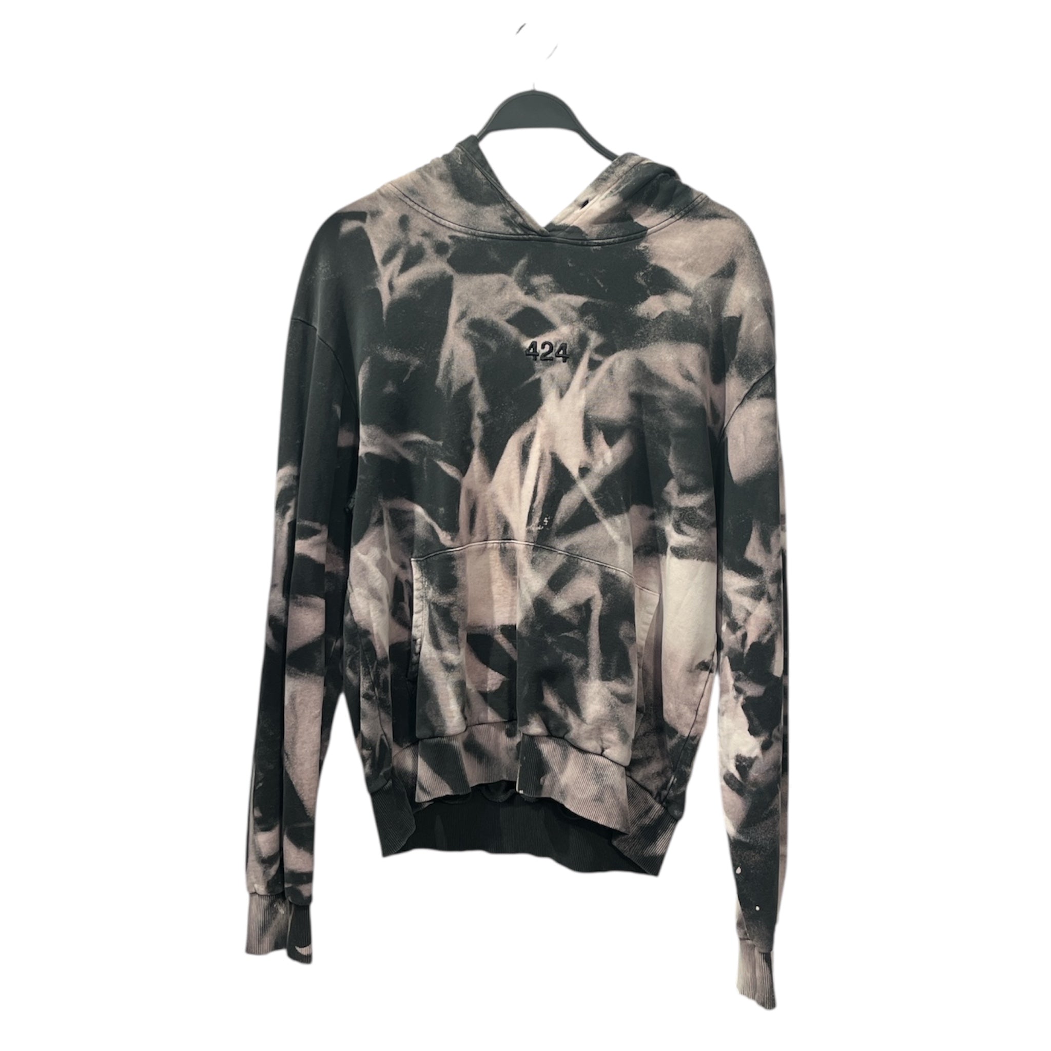 424(FourTwoFour)/Hoodie/S/Cotton/GRY/TIE DYE view 1