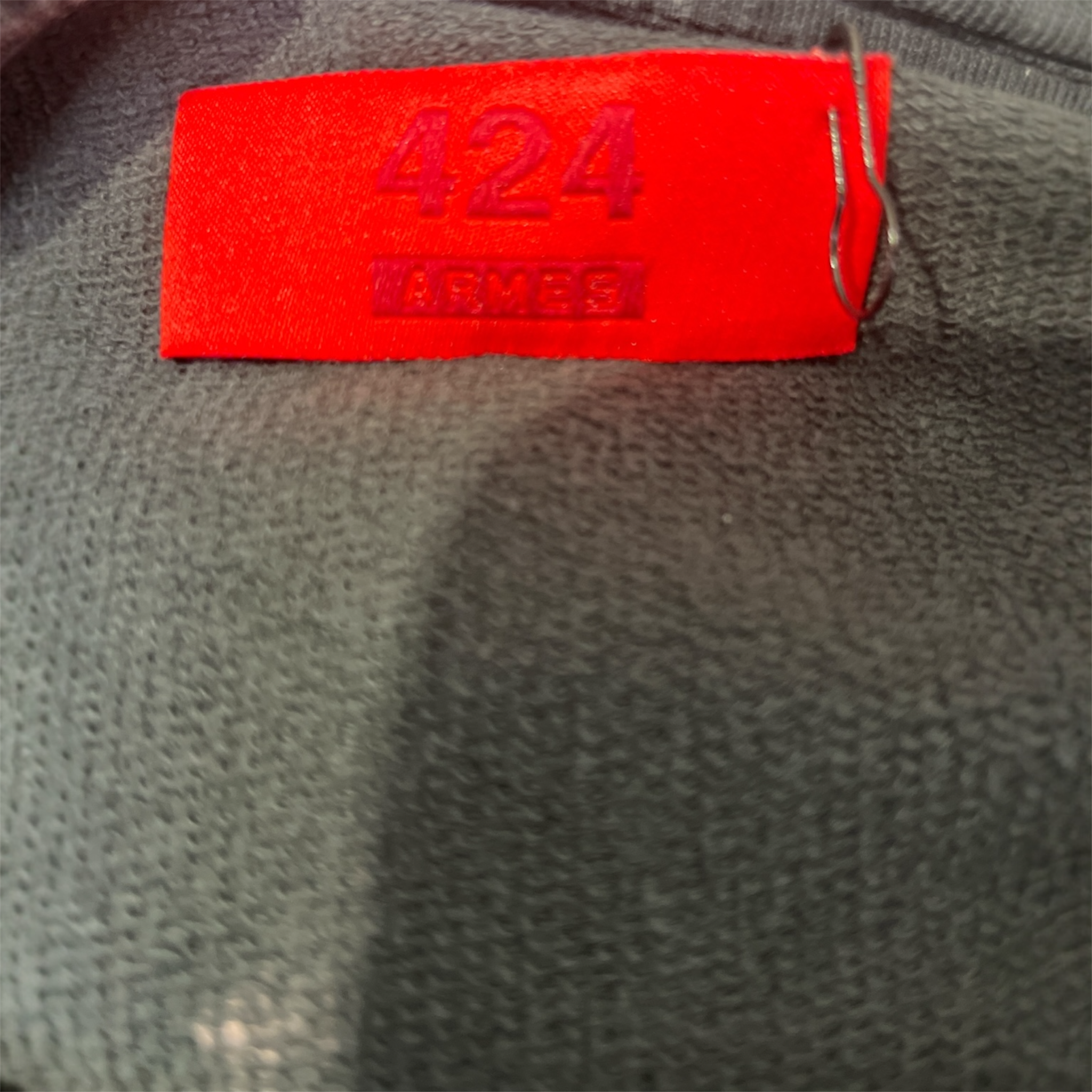 424(FourTwoFour)/Hoodie/S/Cotton/GRY/TIE DYE view 3