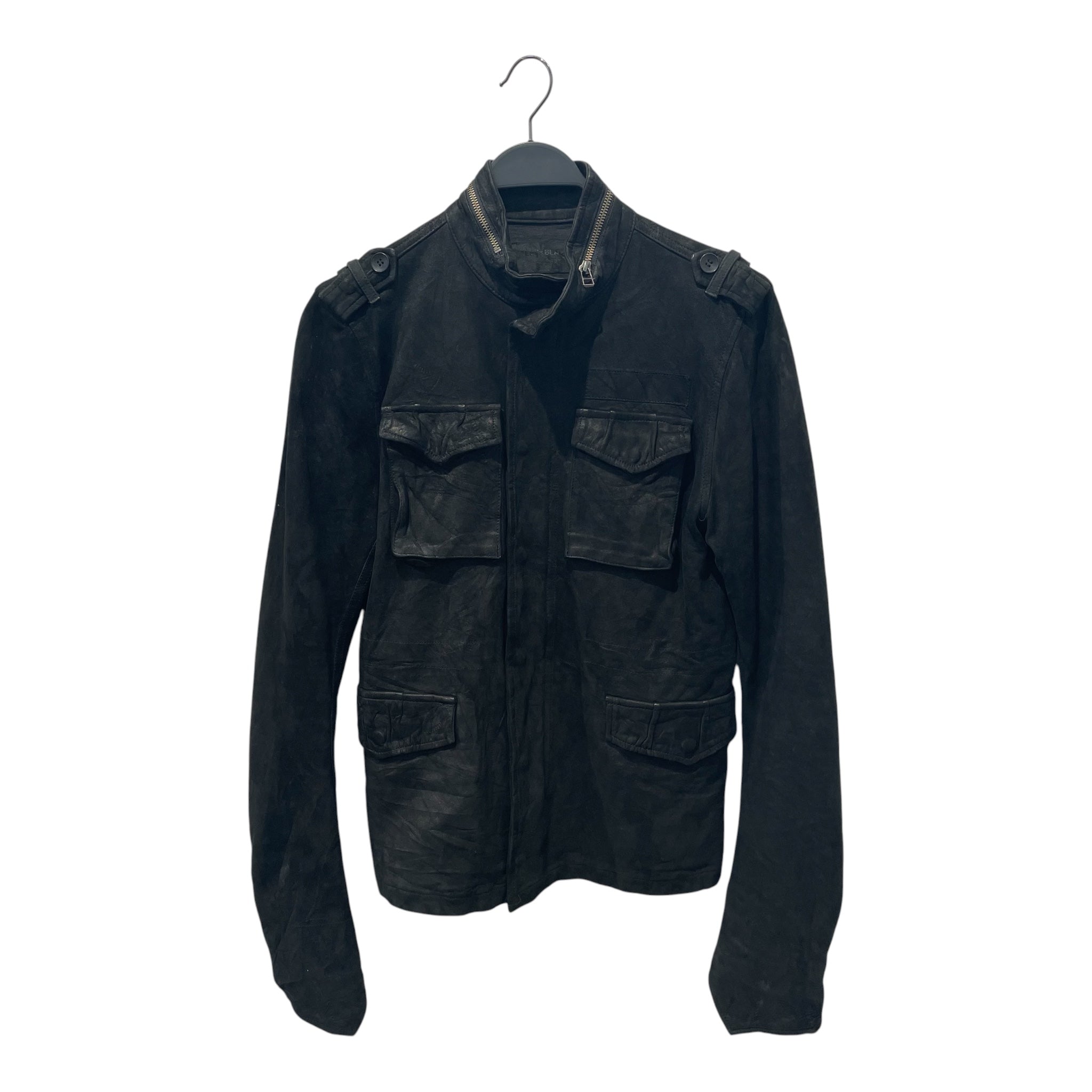 WJK/Jacket/M/Suede/BLK/SUEDE 4 PKT view 1
