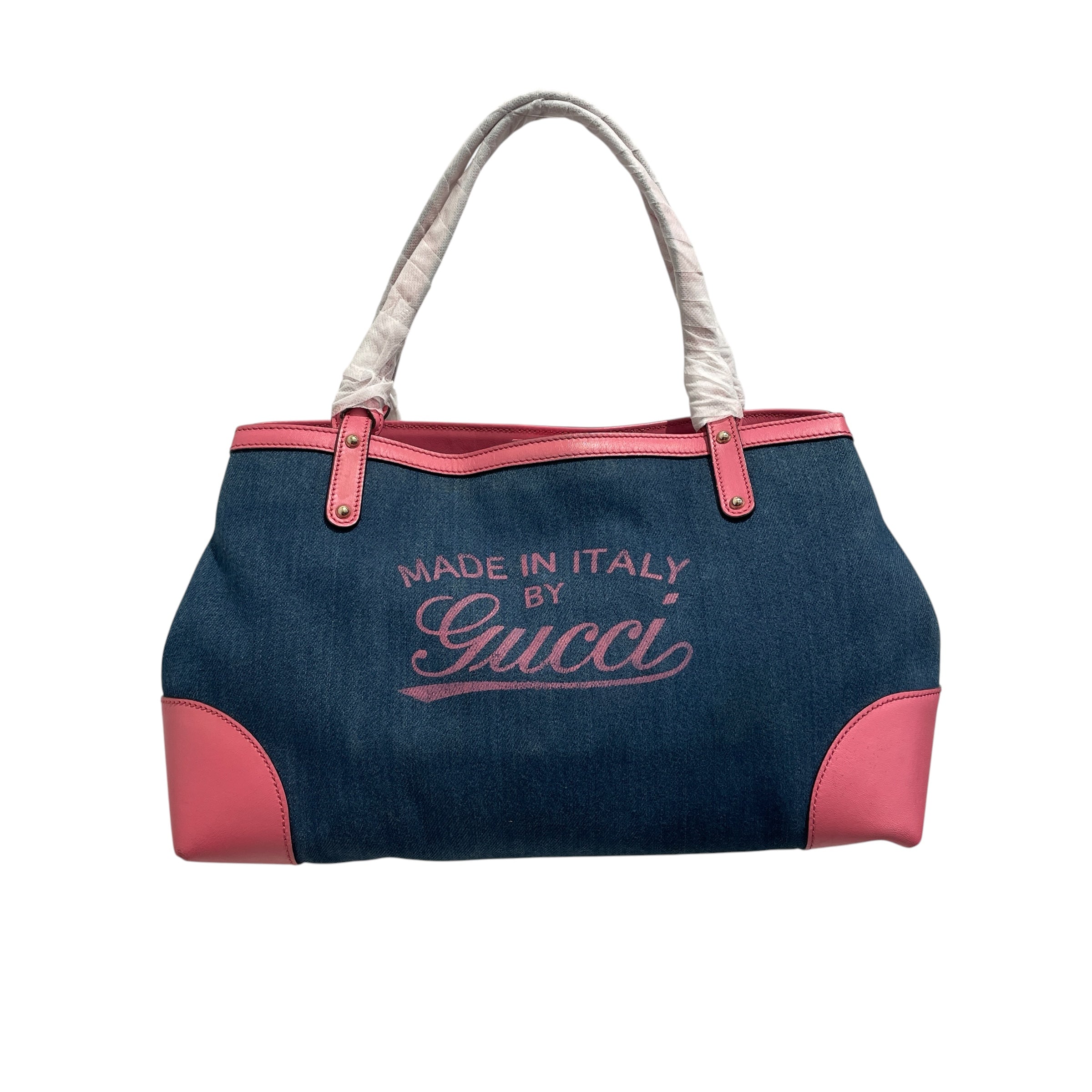 GUCCI/Hand Bag/Cotton/IDG/DENIM CRAFT view 1