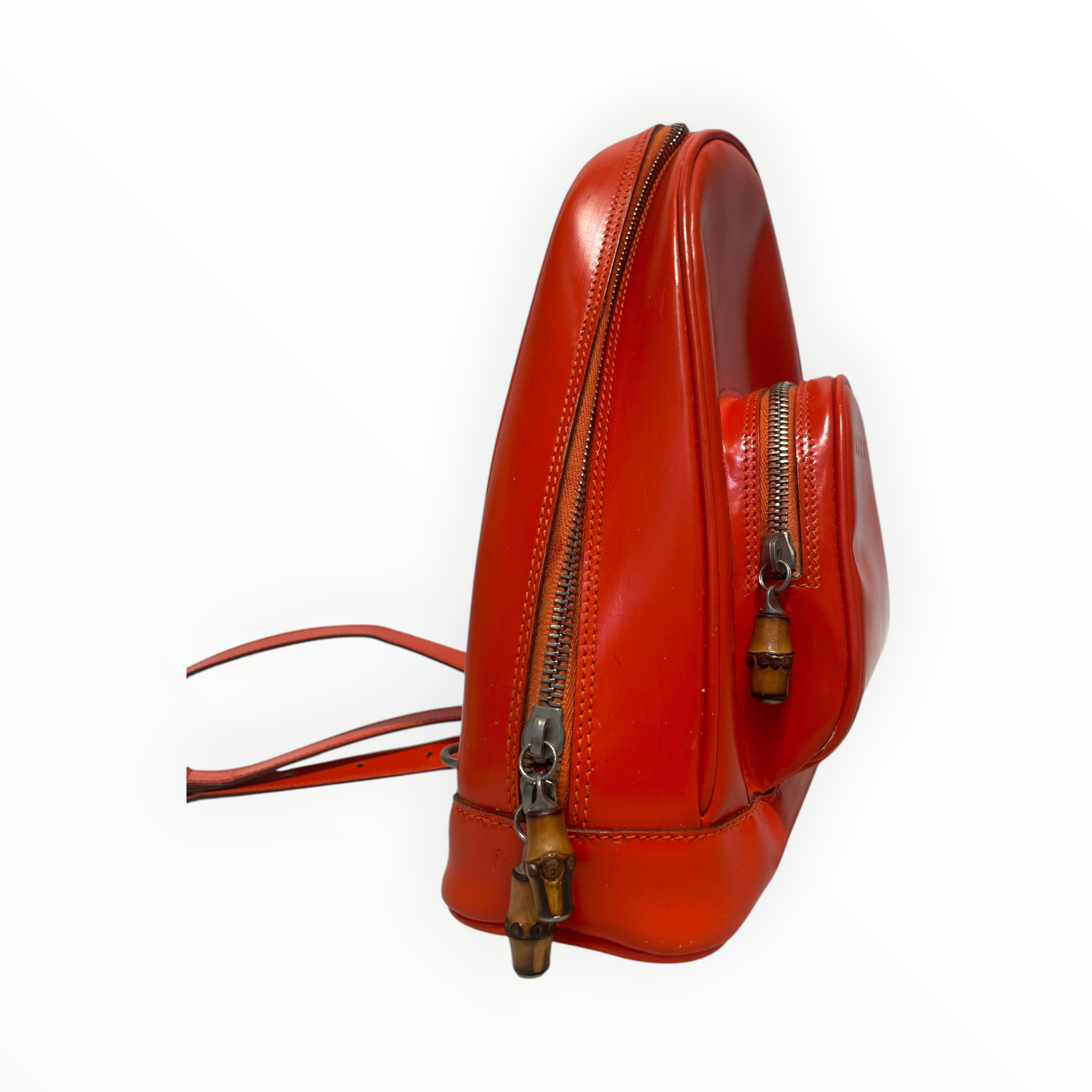 GUCCI/Bag/Leather/ORN/Gucci Leather Bamboo sling view 2