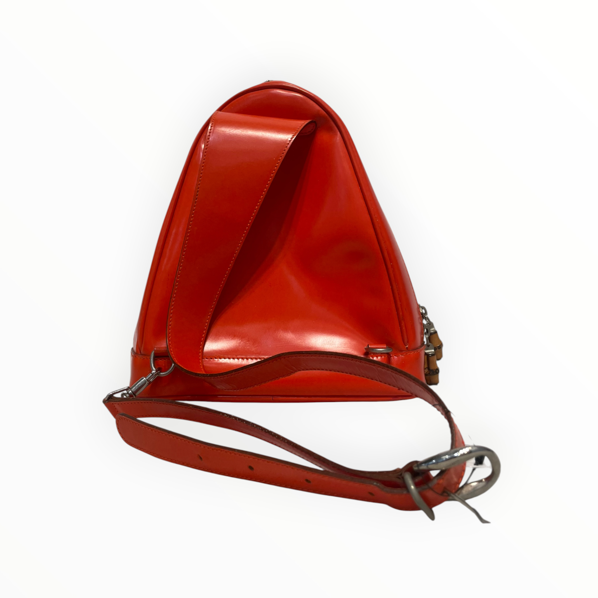 GUCCI/Bag/Leather/ORN/Gucci Leather Bamboo sling view 3