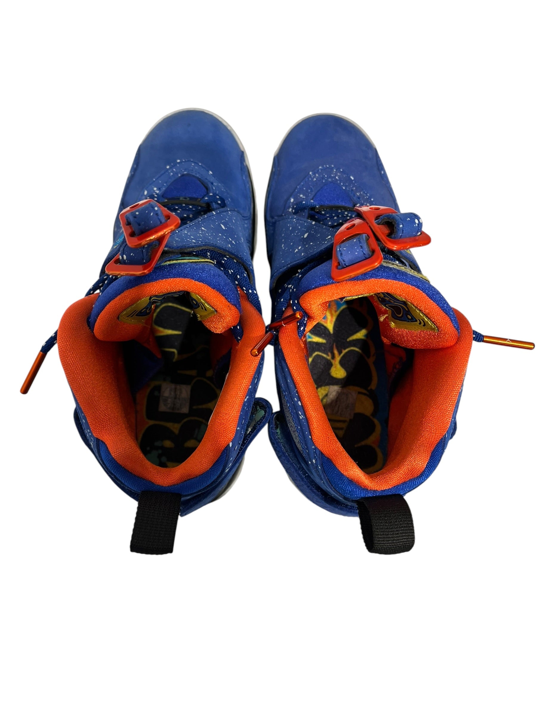 NIKE/Hi-Sneakers/US 7/Suede/BLU/Jordan 8 Doernbecher view 4