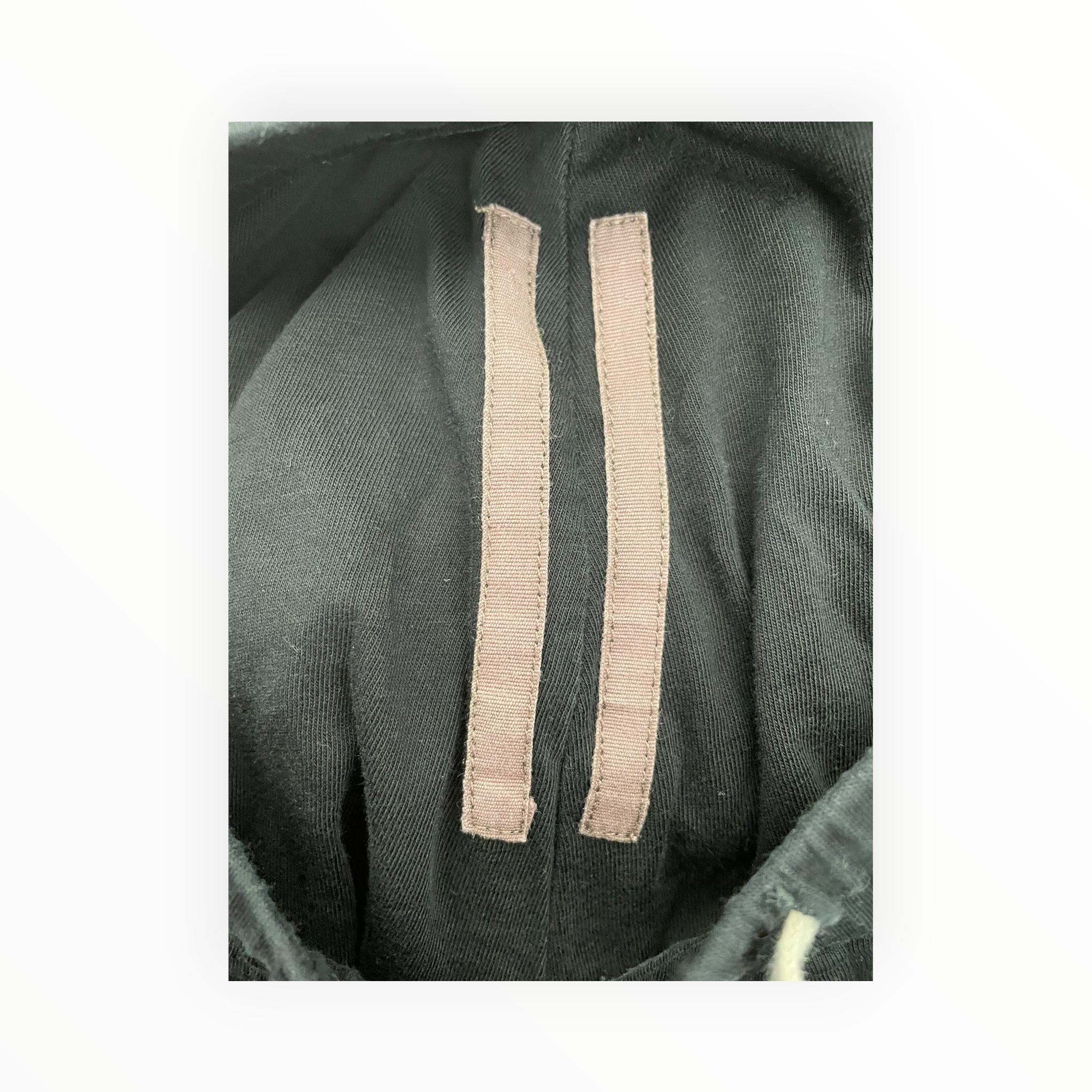 RICK OWENS DRKSHDW/Skinny Pants/S/Cotton/BLK/Button Fly/soft pants view 3