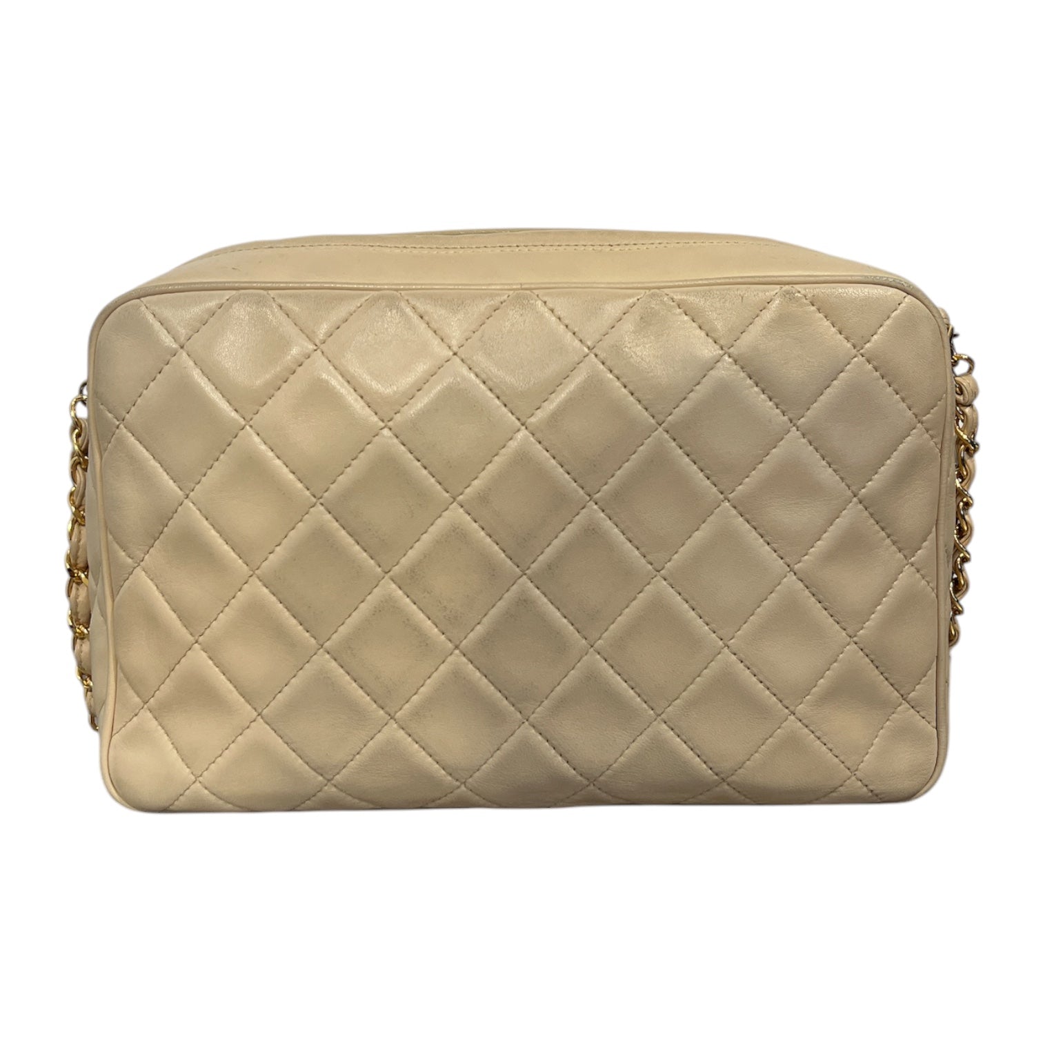 CHANEL/Hand Bag/Leather/CRM/CC camera bag view 2