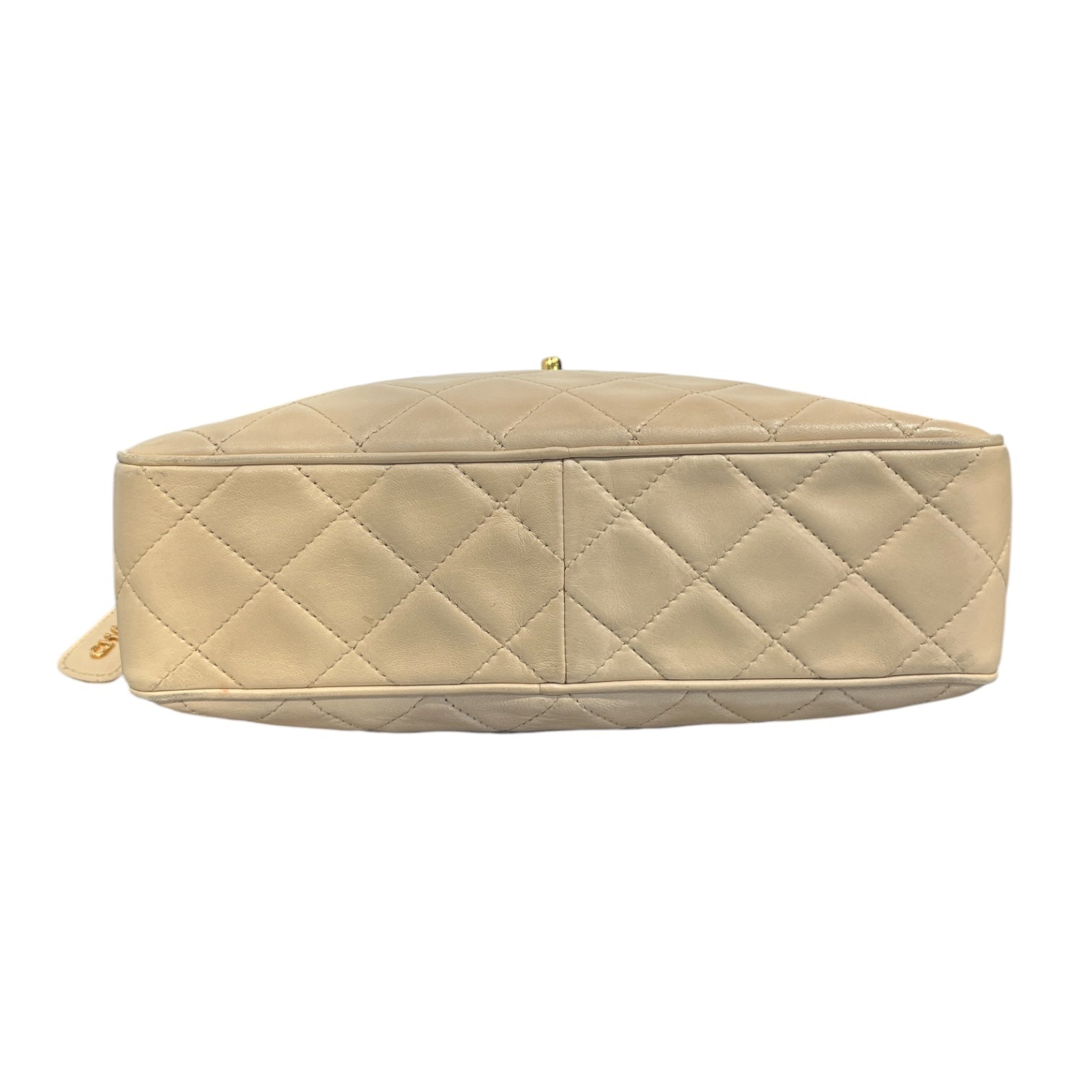 CHANEL/Hand Bag/Leather/CRM/CC camera bag view 3