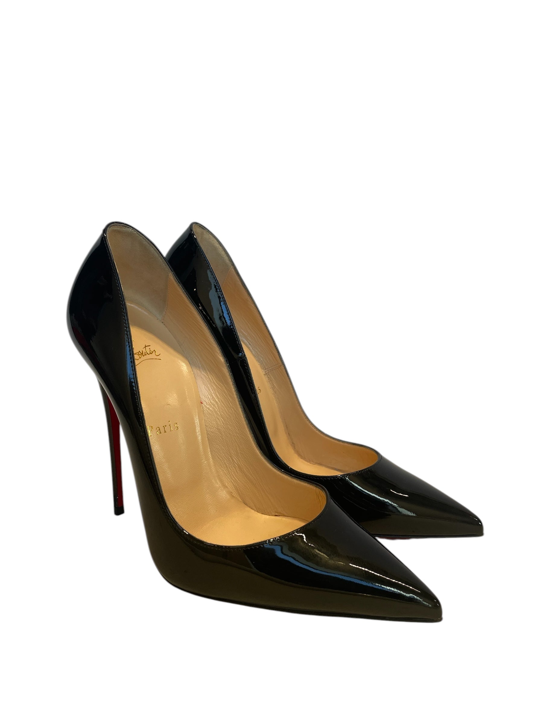 Christian Louboutin/Heels/EU 39/Leather/BLK/ view 1