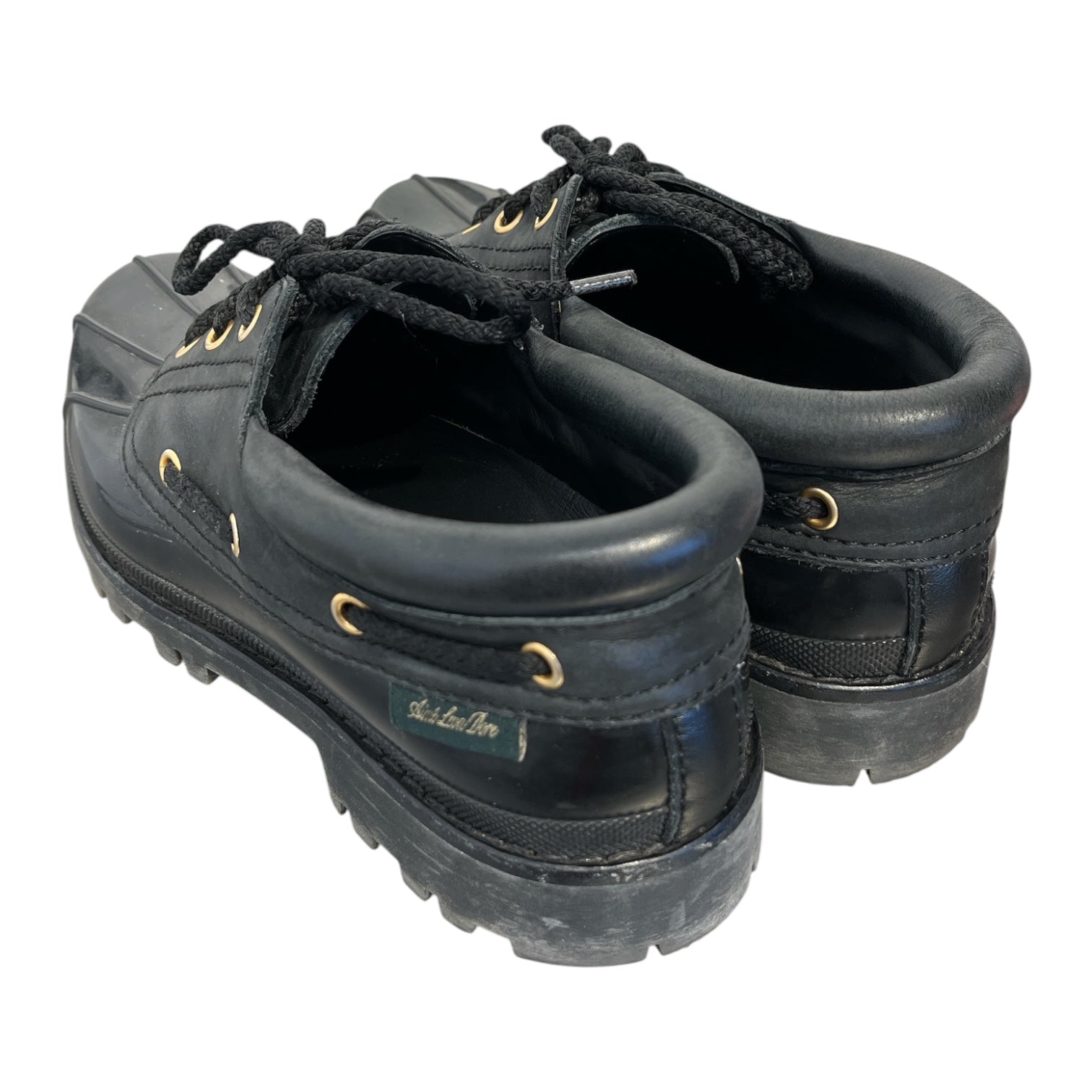AIME LEON DORE/Dress Shoes/US 7/Leather/BLK/aime Leon Dore papia boat shoe view 2