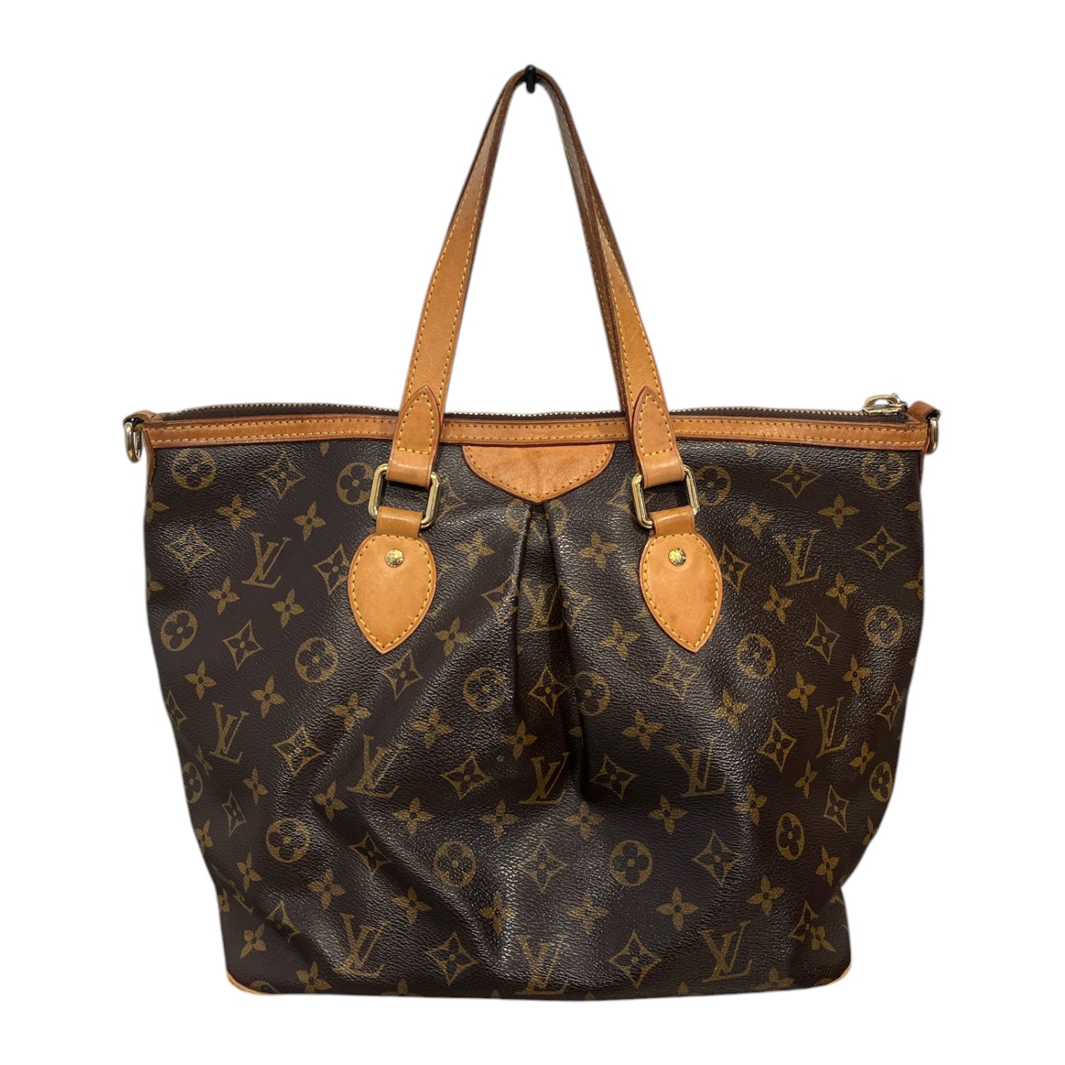 LOUIS VUITTON/Tote Bag/Monogram/Leather/BRW/Louis Vuitton Palermo view 2