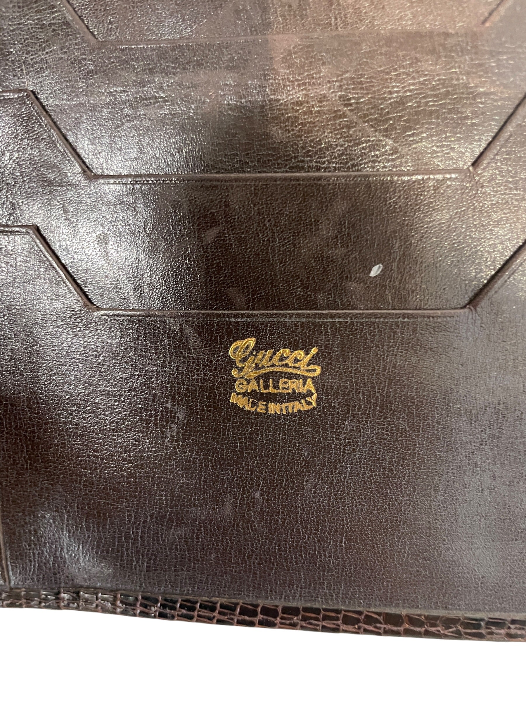GUCCI/Long Wallet/Leather/BRW/M's/JV9VRMR view 3